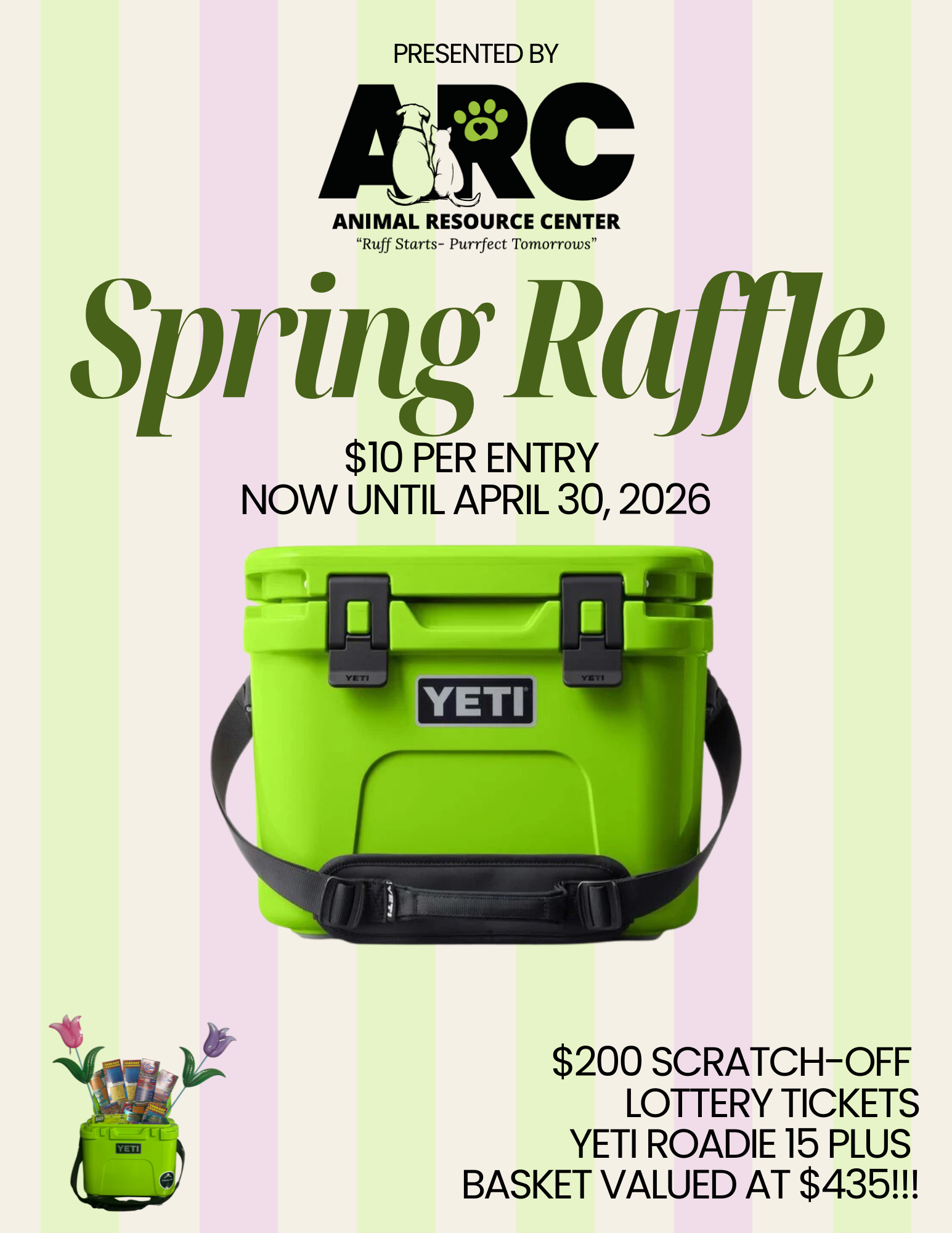 Wildcat Raffle Spring Yeti and Lottery Raffle!