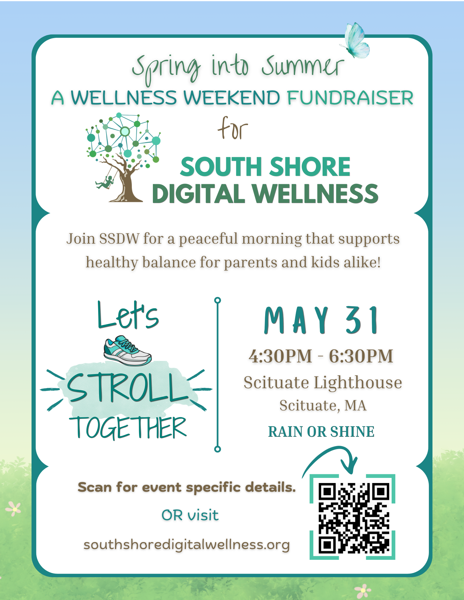 Campaign cover image for Spring into Summer Fundraiser Series, Let's Stroll