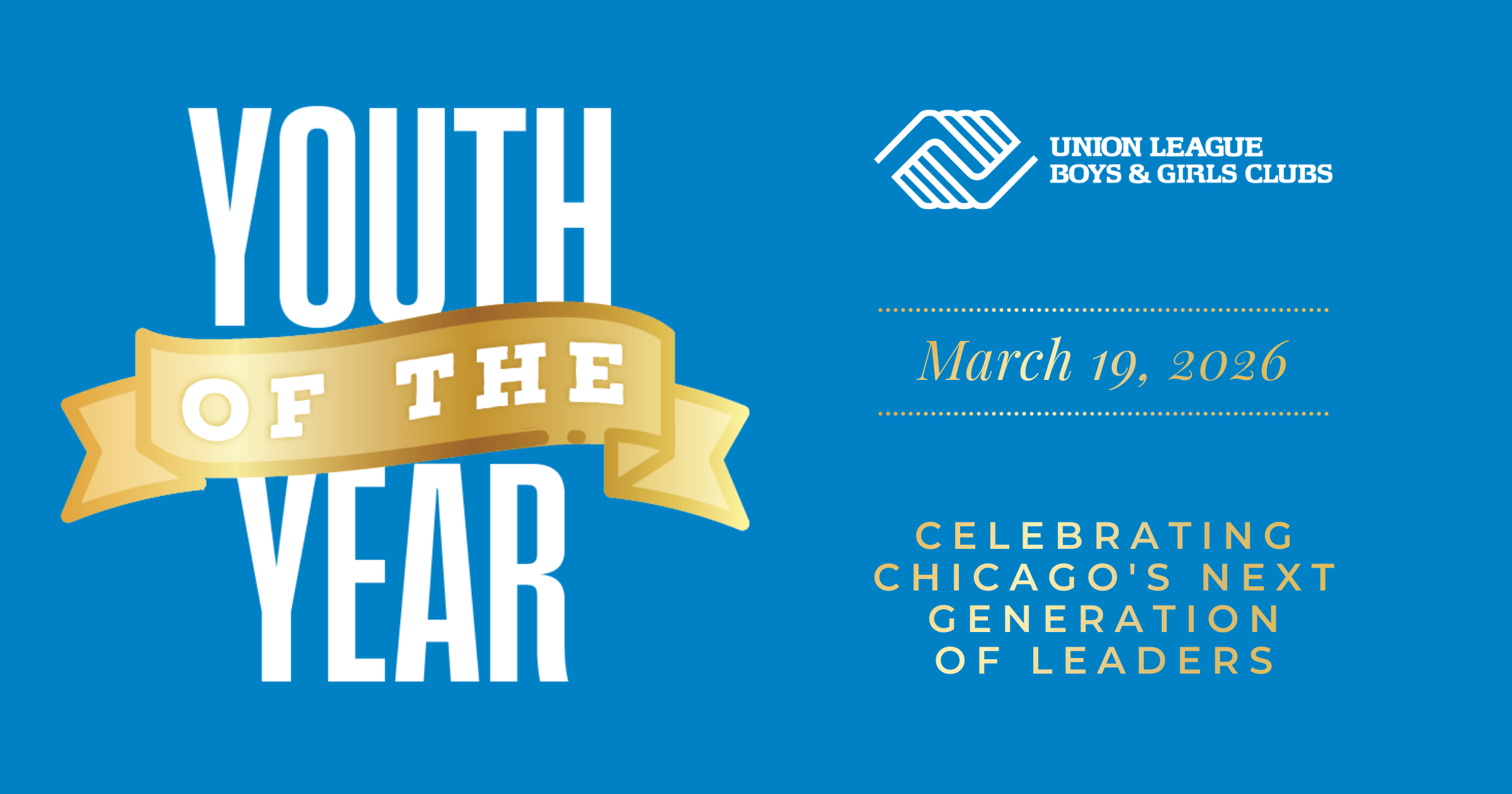 Campaign cover image for Union League Boys & Girls Clubs Youth of the Year
