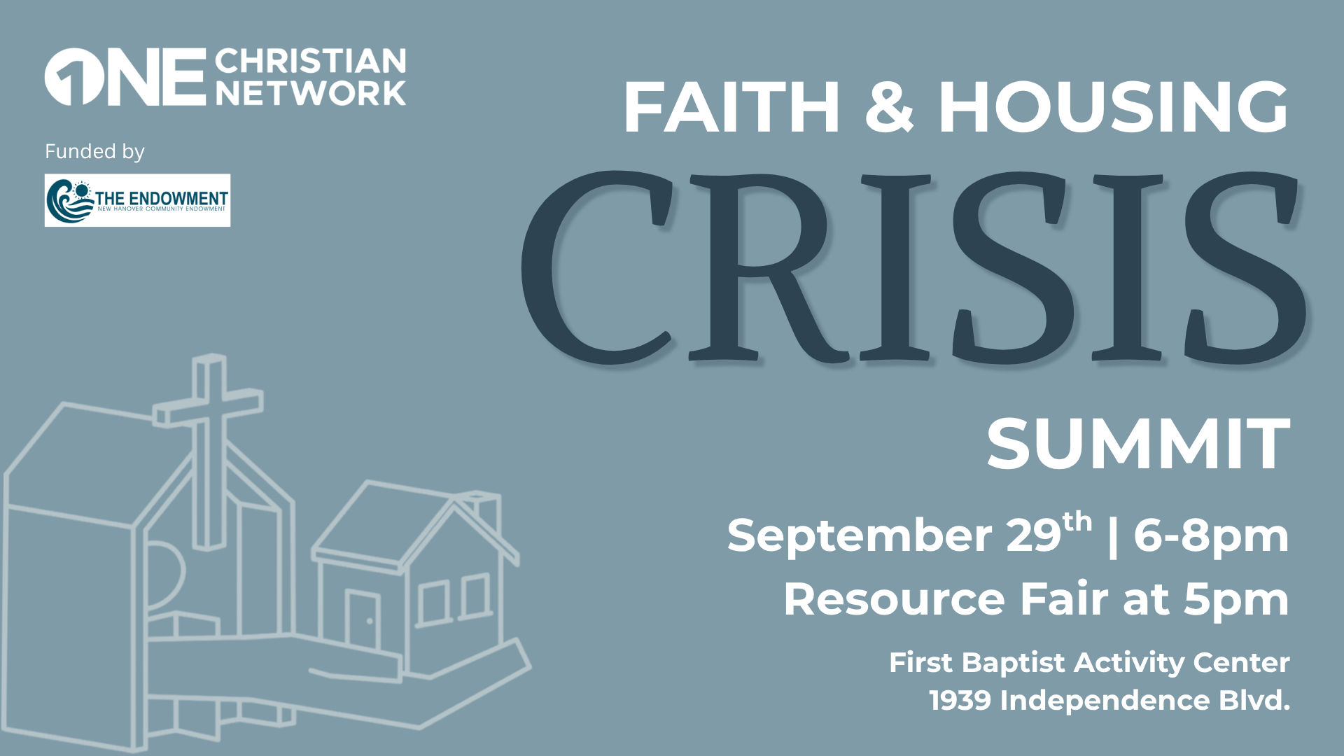 Campaign cover image for Faith & Housing Crisis Summit 2026