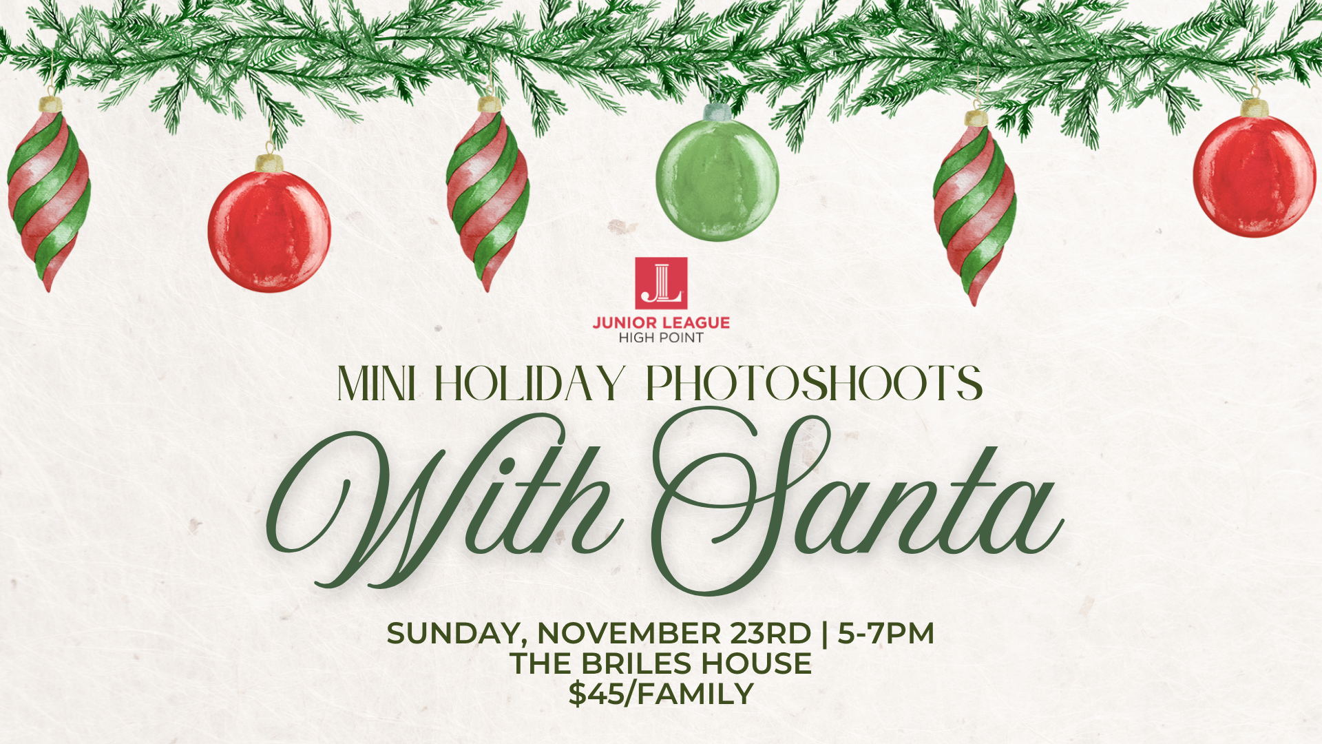 Campaign cover image for Photos with Santa Cliff 2025