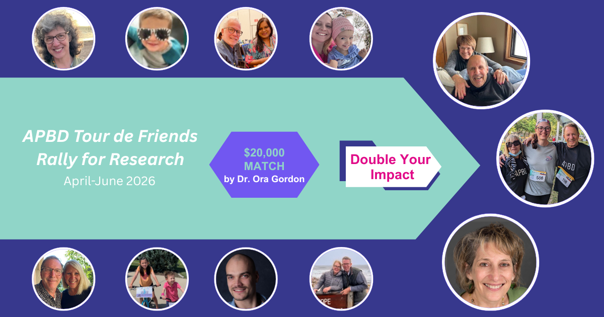 Campaign cover image for 2026 APBD Tour de Friends Rally for Research