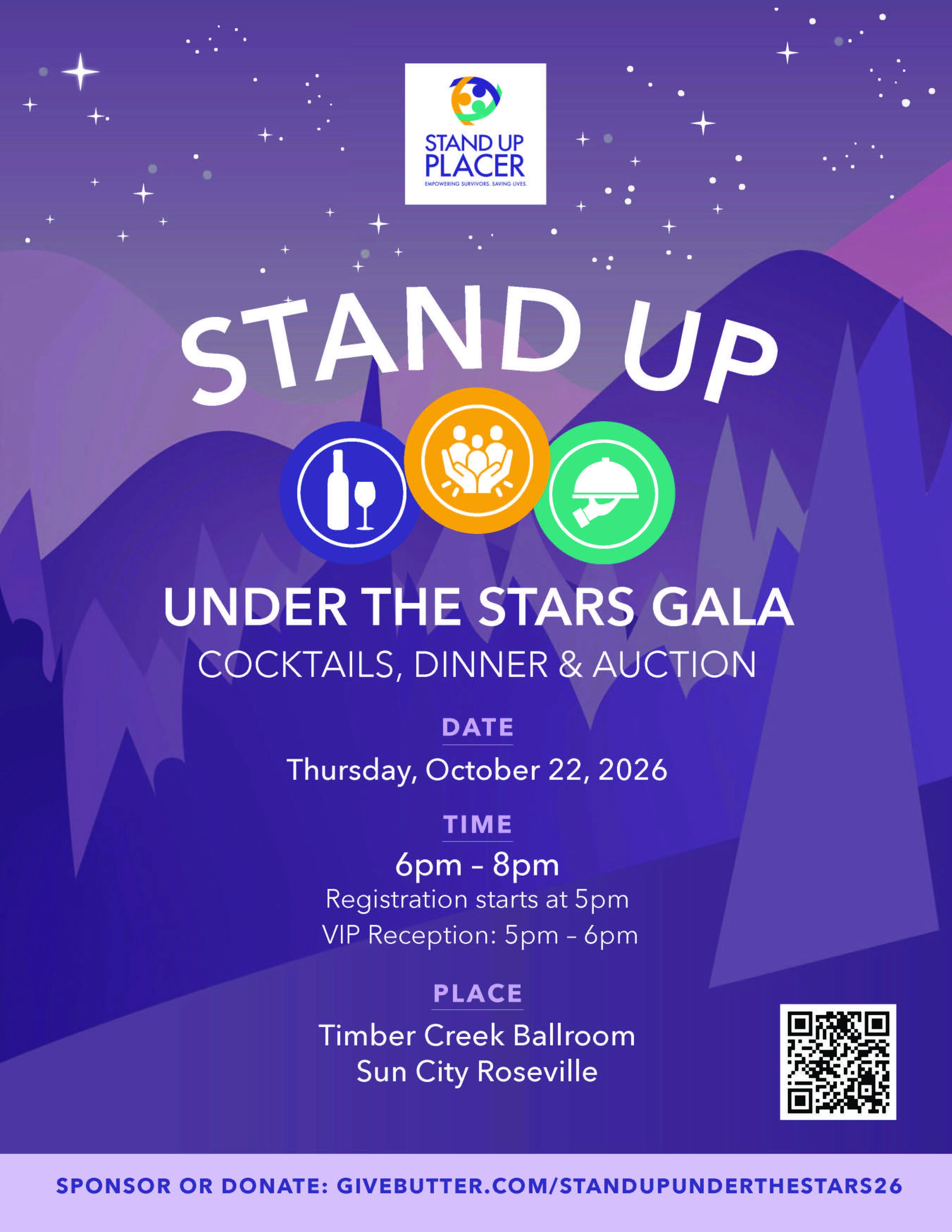 Campaign cover image for 2026 Stand Up Under the Stars Gala
