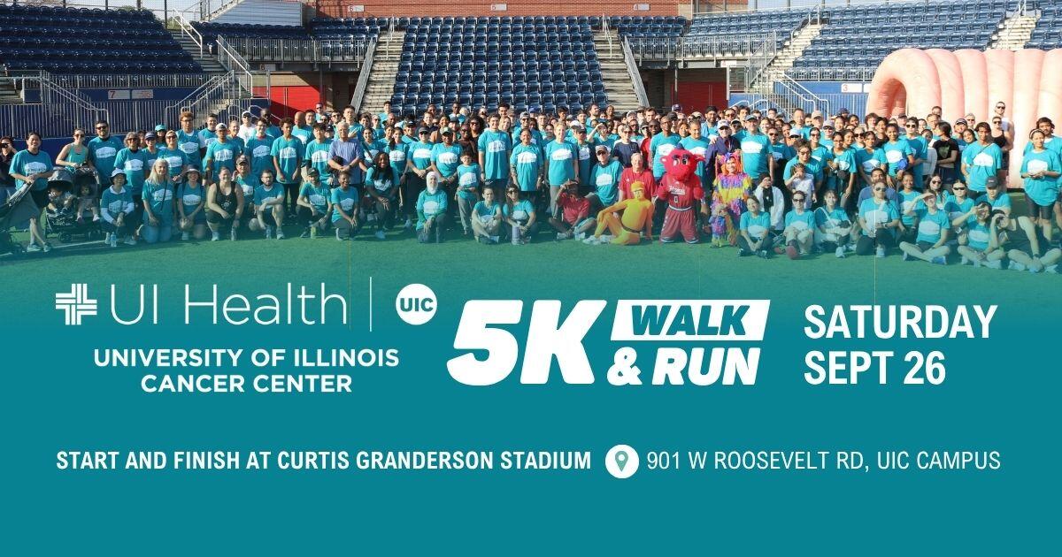 Campaign cover image for University of Illinois Cancer Center 5K 2026