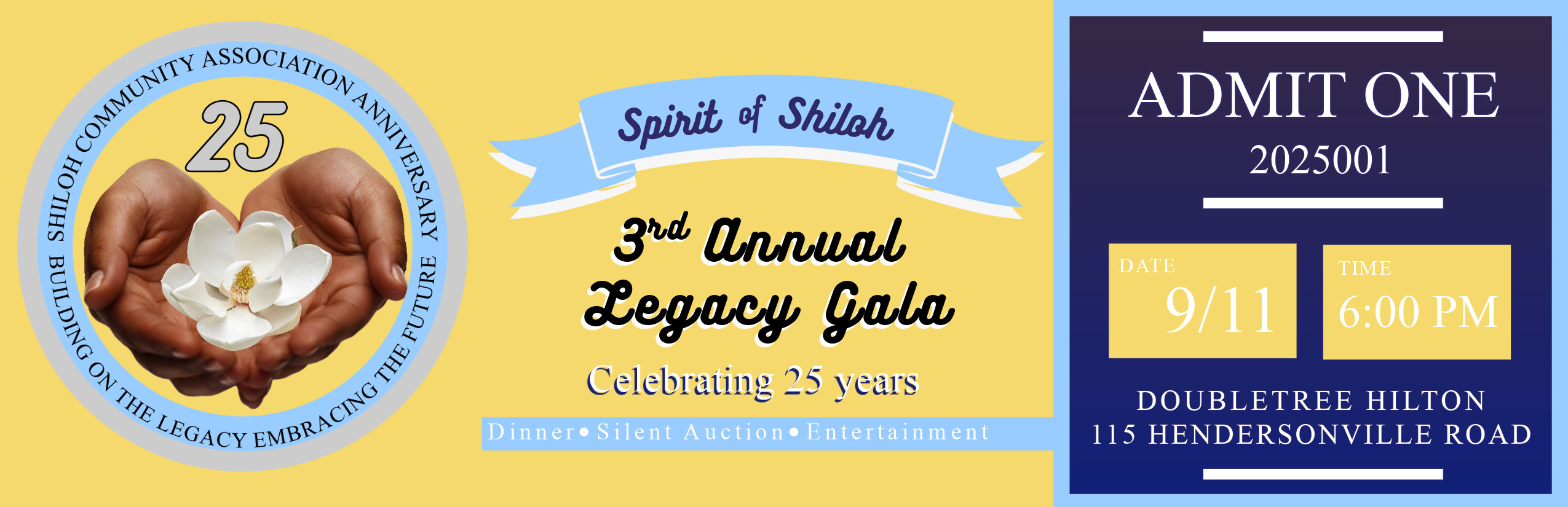 Campaign cover image for SCA Third Annual Historic Week Celebration Gala 2025