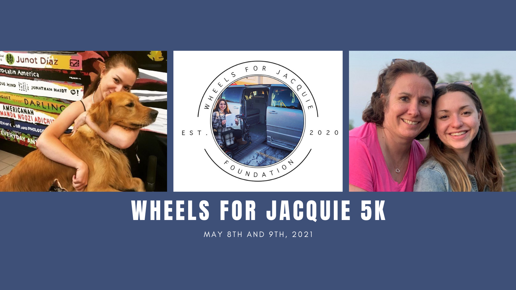 Campaign cover image for Wheels for Jacquie Virtual 5K