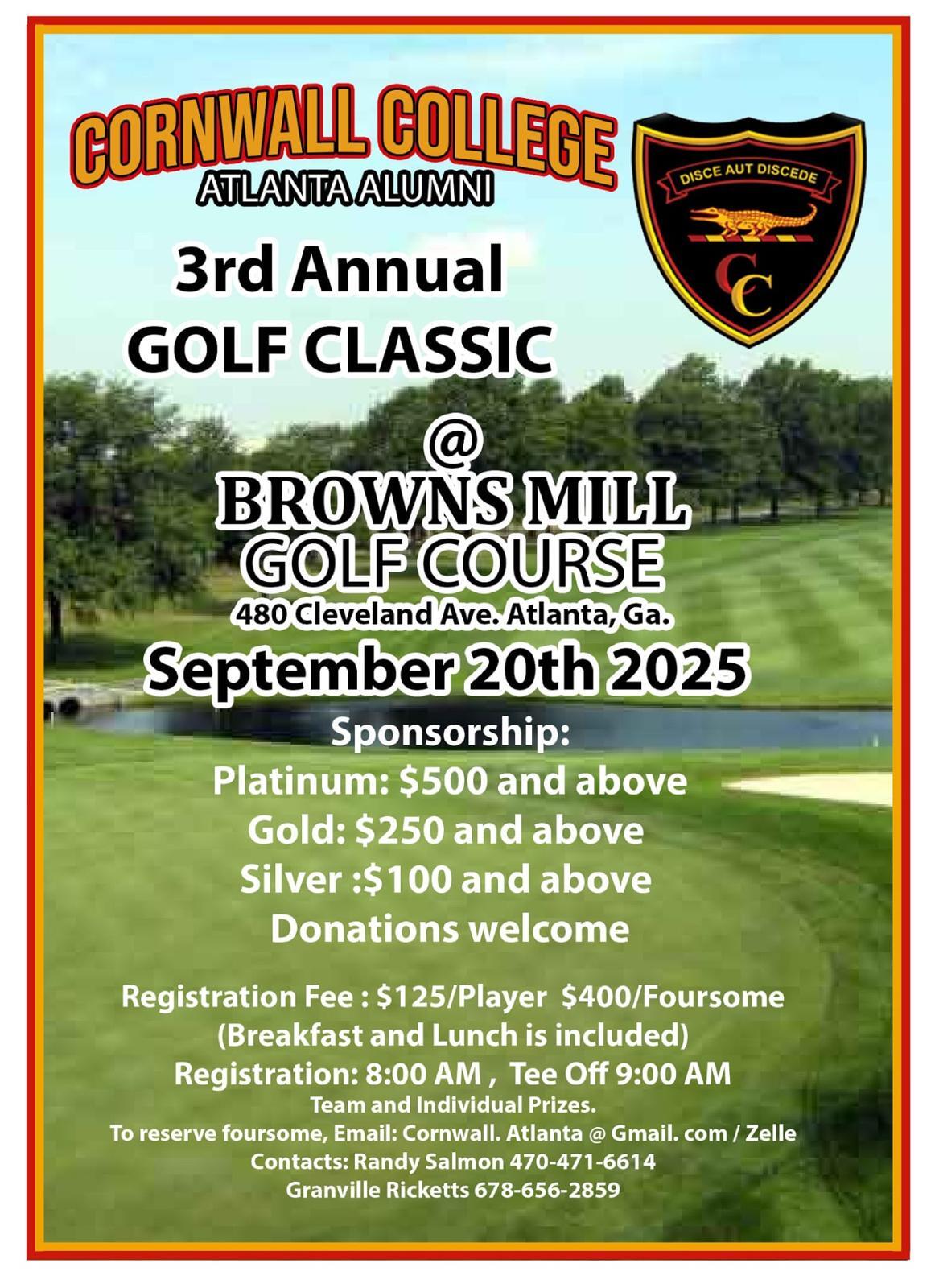 Campaign cover image for 3rd Annual Golf Tournament