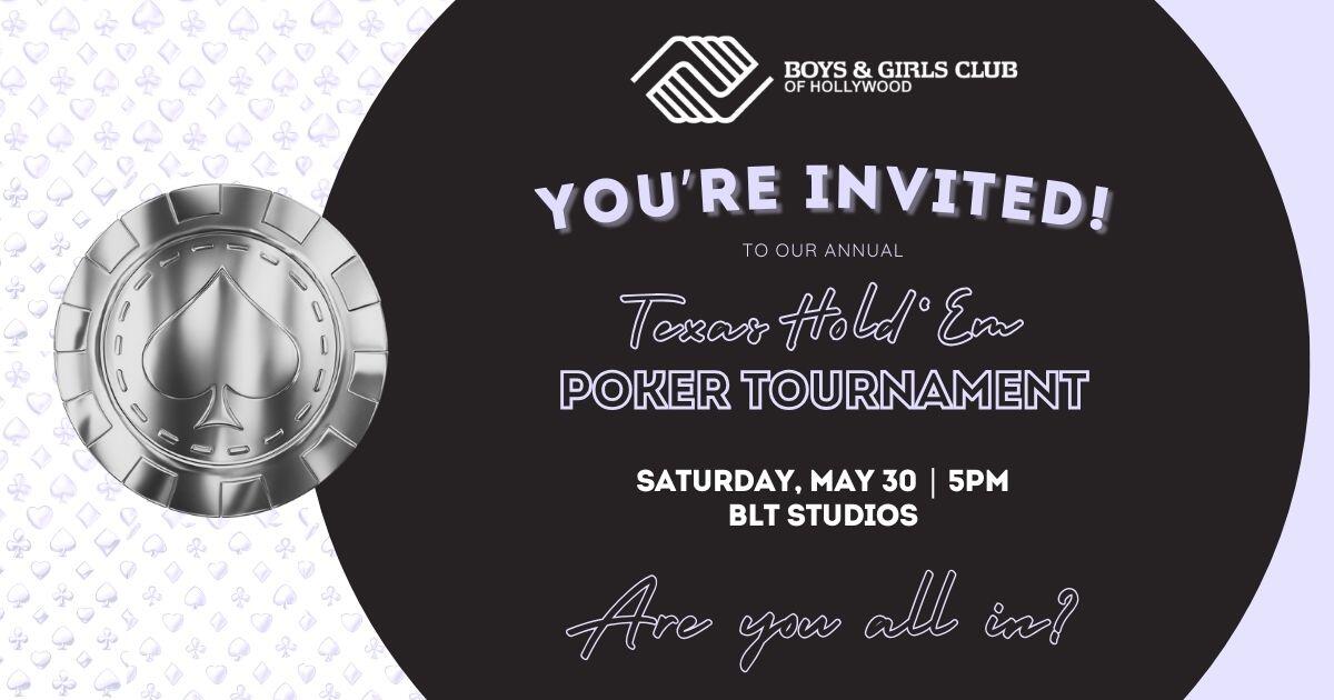 Campaign cover image for Texas Hold 'Em Tournament 2026