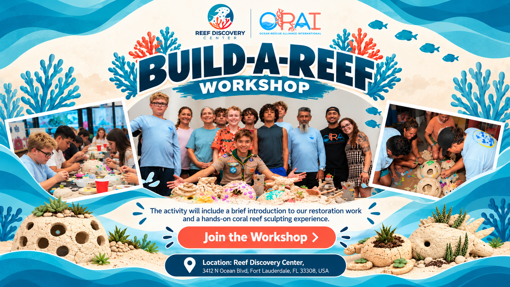 Campaign cover image for Build-A-Reef Workshop
