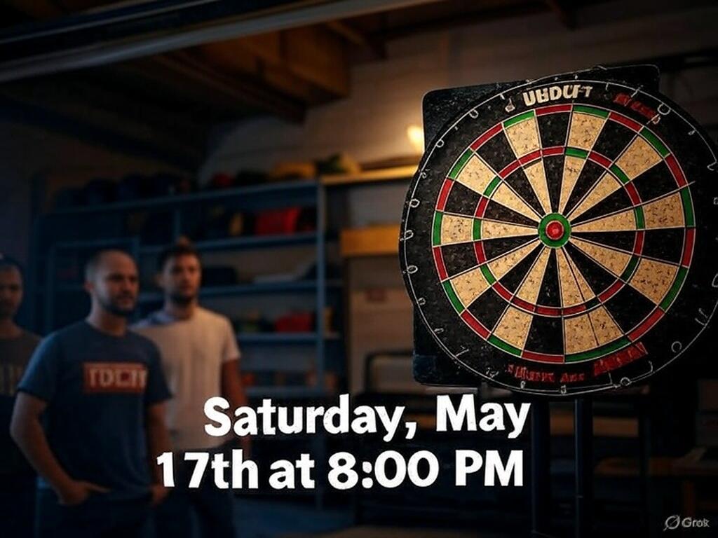 Campaign cover image for Dudes' Darts Night
