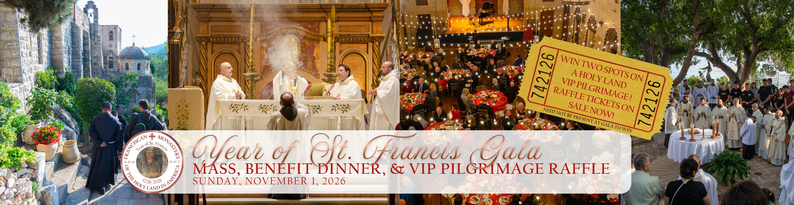 Campaign cover image for THE YEAR OF ST. FRANCIS MASS & GALA