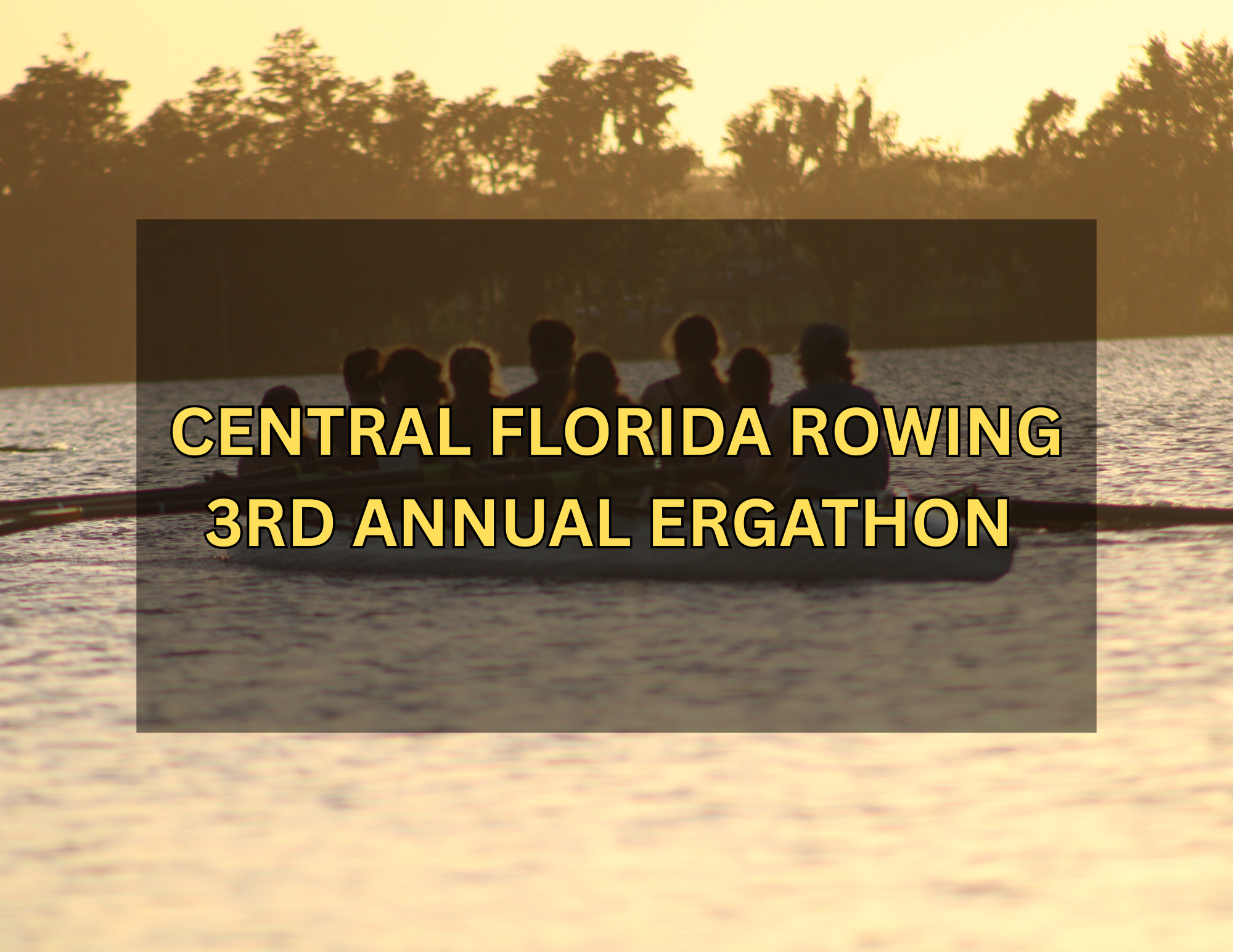 Campaign cover image for Central Florida Rowing 3rd Annual Ergathon