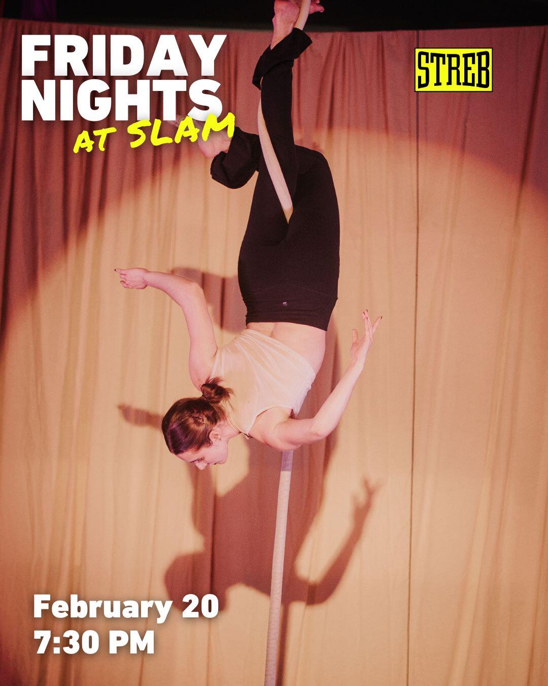 Campaign cover image for Friday Nights at SLAM - February 20th