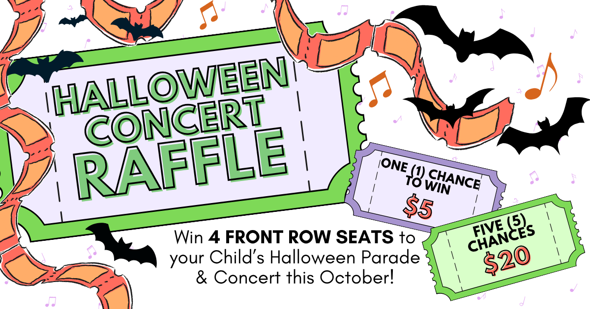 Campaign cover image for Halloween Concert Raffle