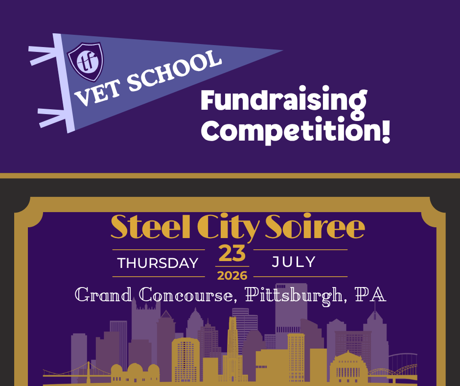 Campaign cover image for 2026 Steel City Soiree & Vet School Fundraiser