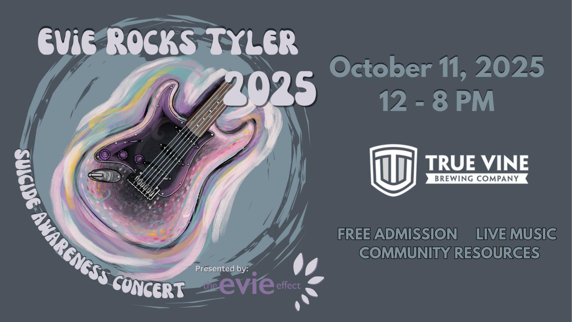 Campaign cover image for Evie Rocks Tyler 2025 Check-In