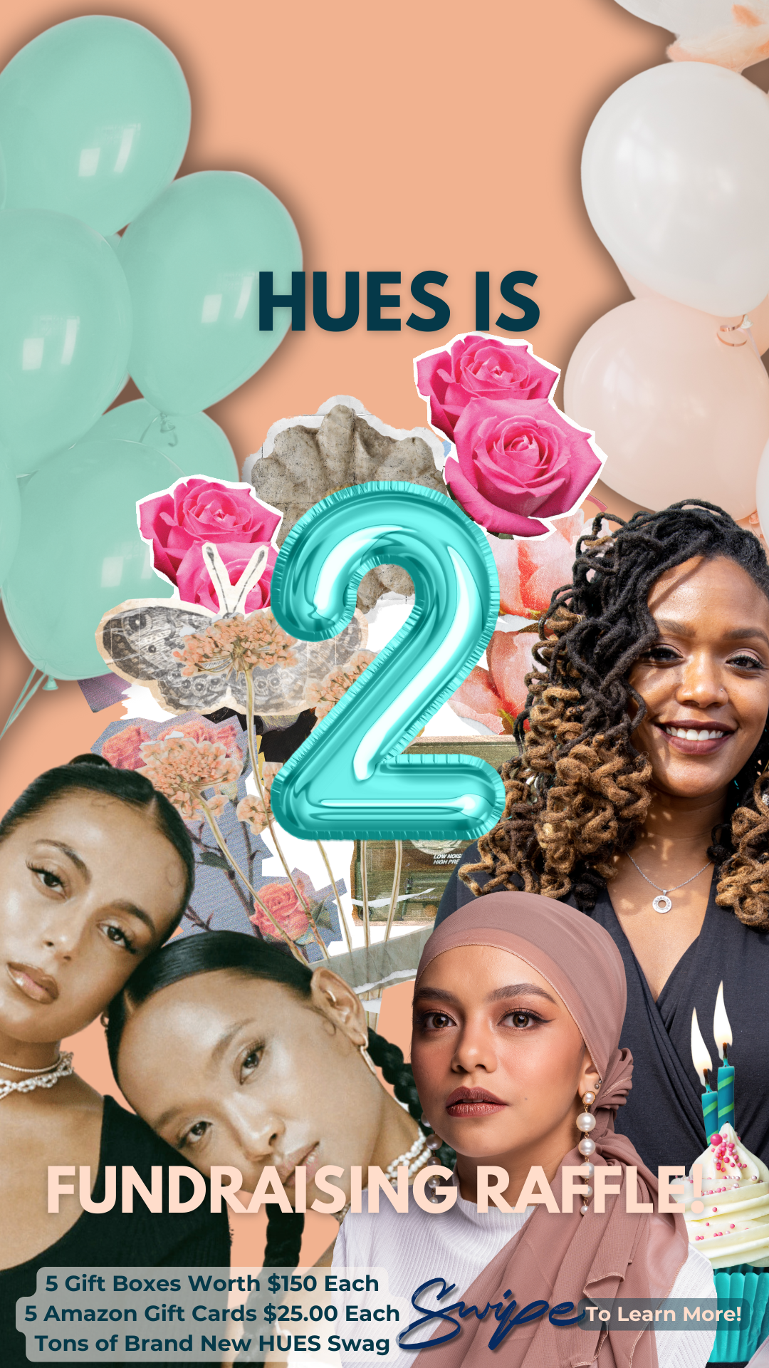 Campaign cover image for HUES Turns Two!