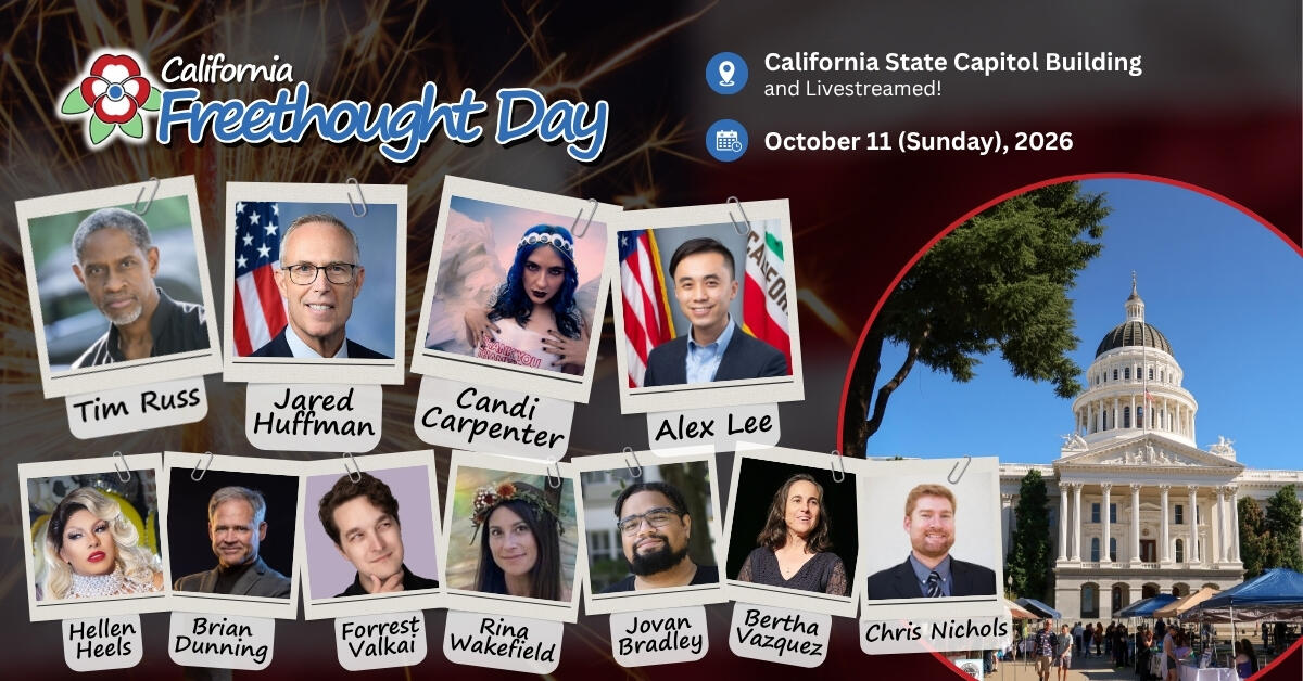Campaign cover image for California Freethought Day 2026