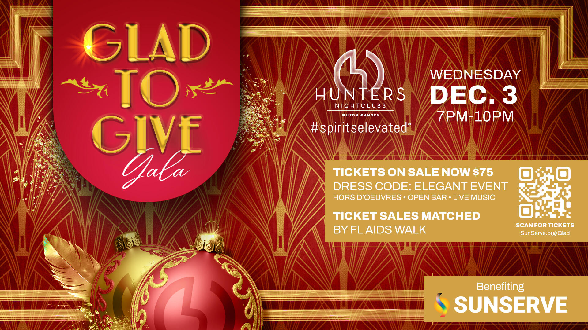 Campaign cover image for HUNTERS: Glad to Give Gala 2025