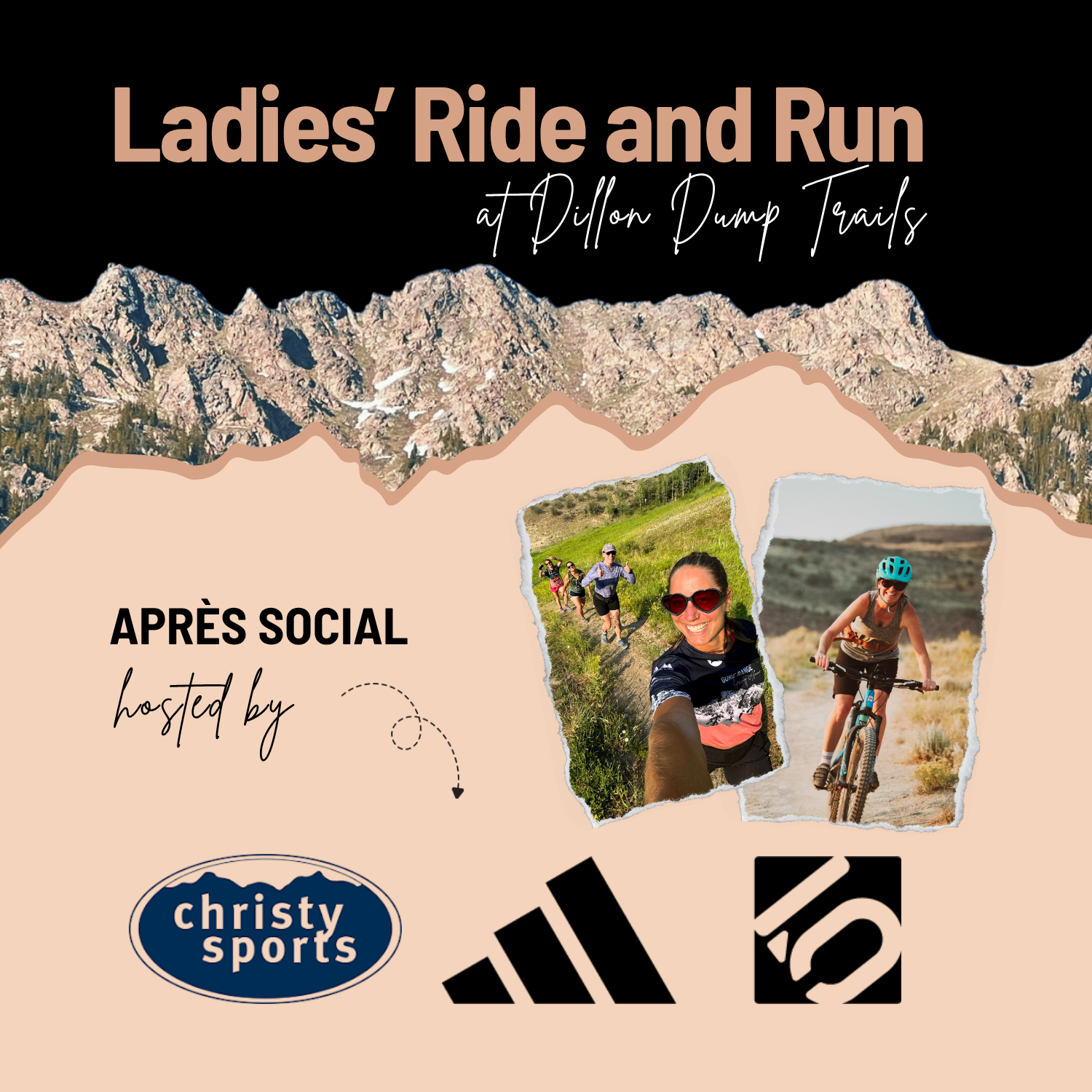 Campaign cover image for 9/9 Dillon Ladies' Ride + Run with Gore Range Gravity Alliance
