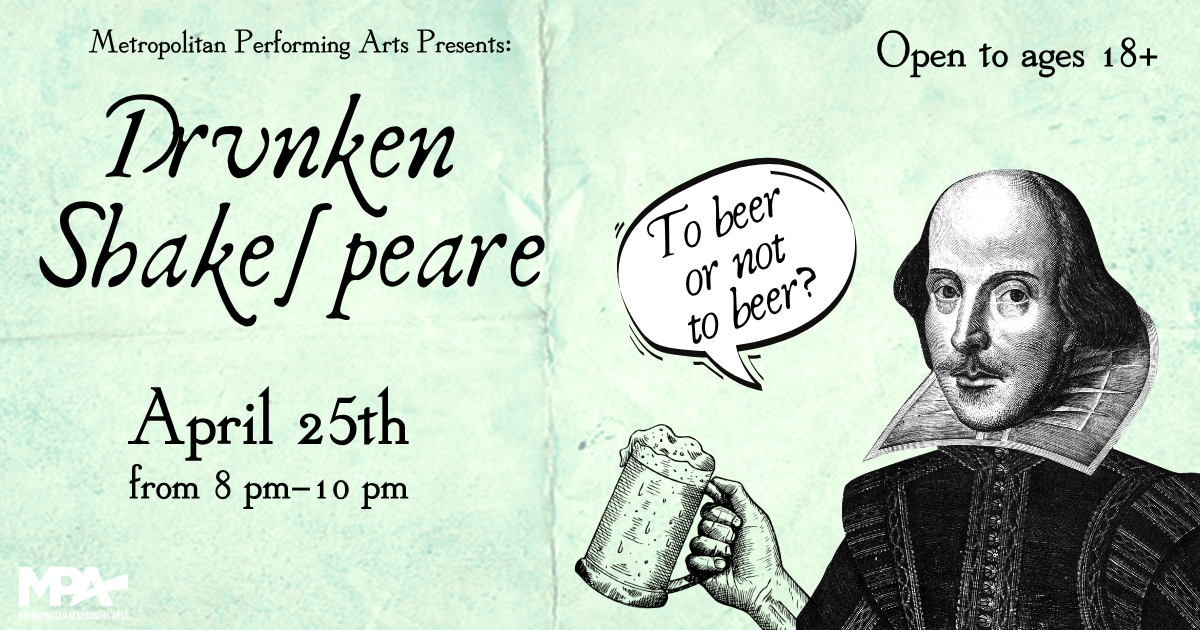 Campaign cover image for Drunken Shakespeare 2026
