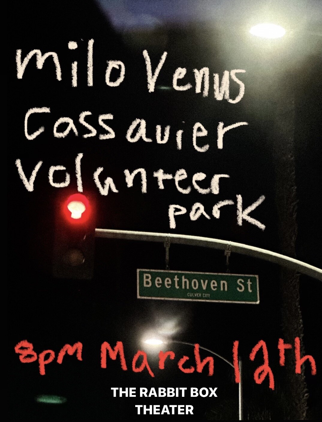Campaign cover image for Milo Venus. Volunteer Park & Cassavier