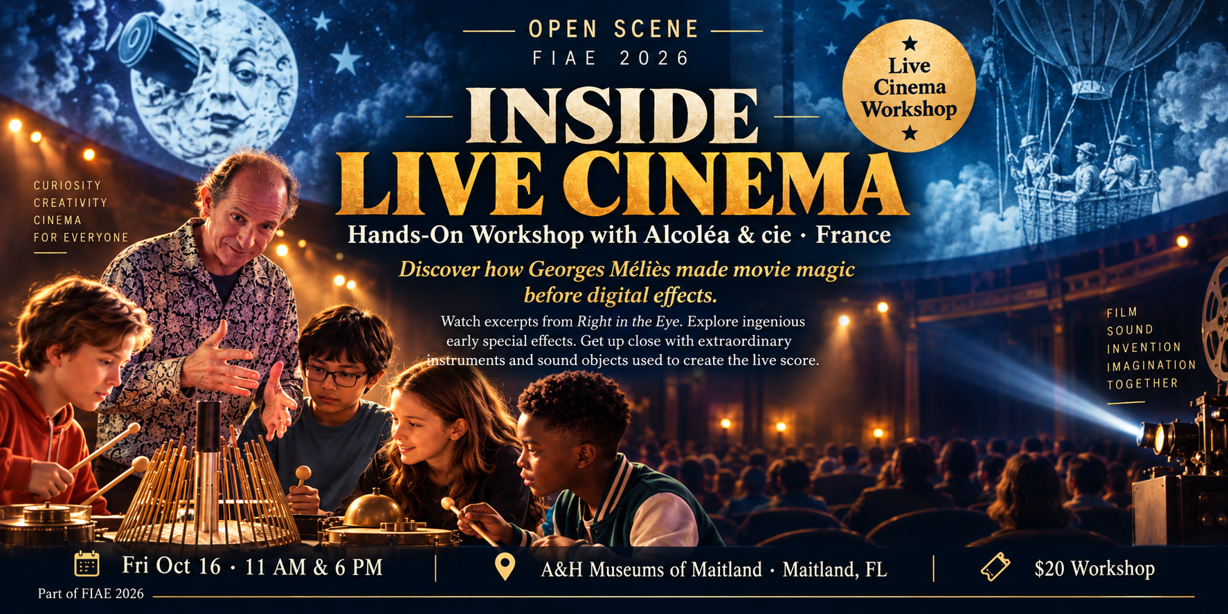 Campaign cover image for Inside Live Cinema | VI FIAE