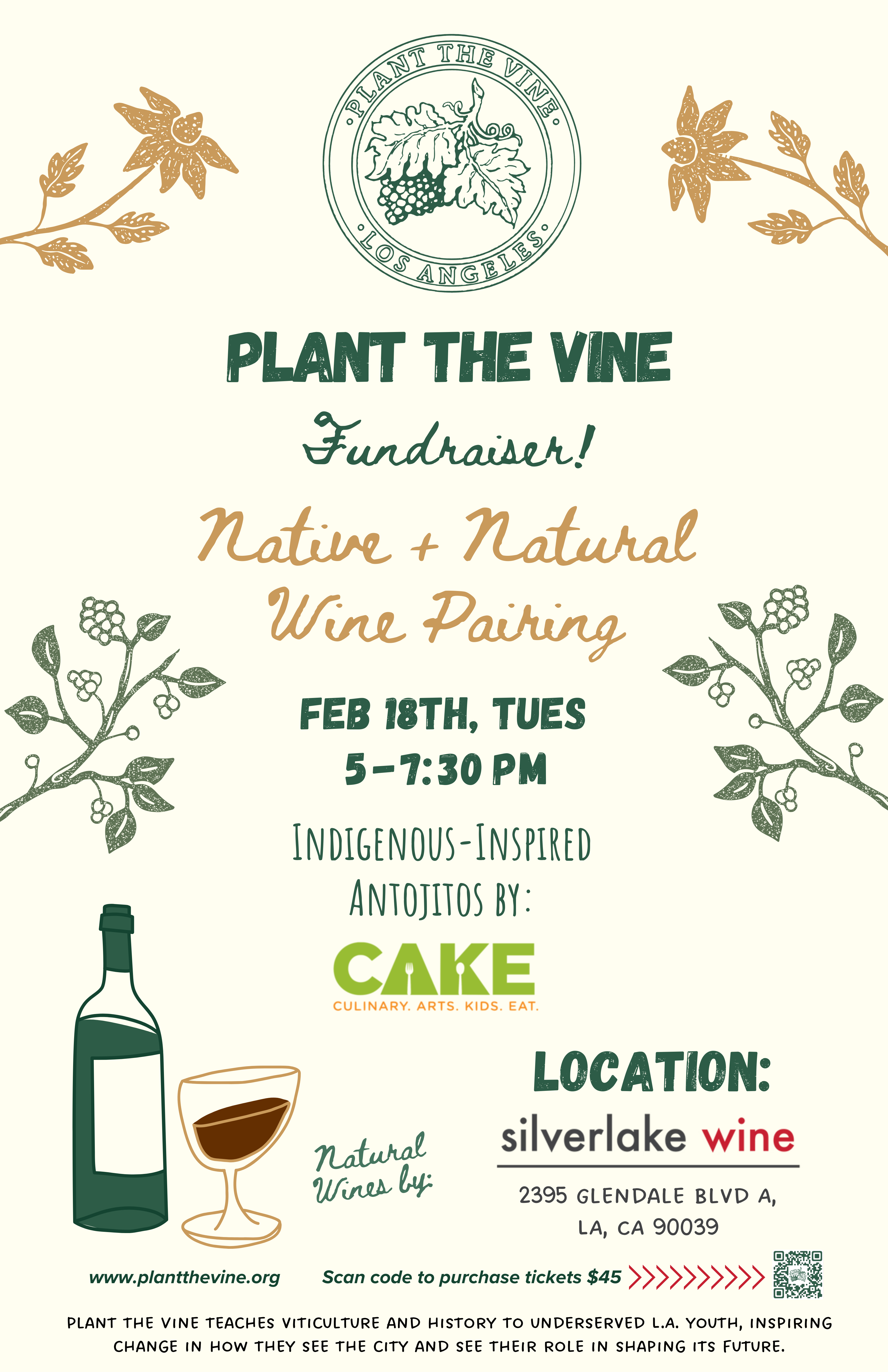 Campaign cover image for Native and Natural Wine Tasting