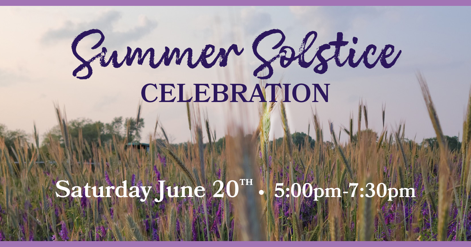 Campaign cover image for Summer Solstice Celebration