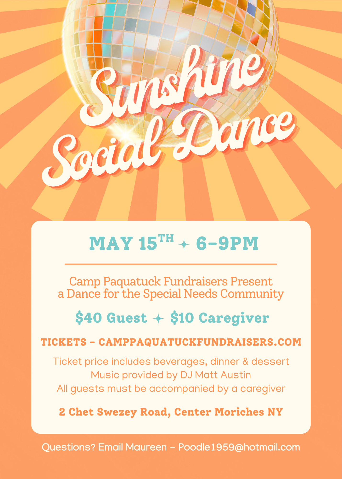 Campaign cover image for Sunshine Social Dance