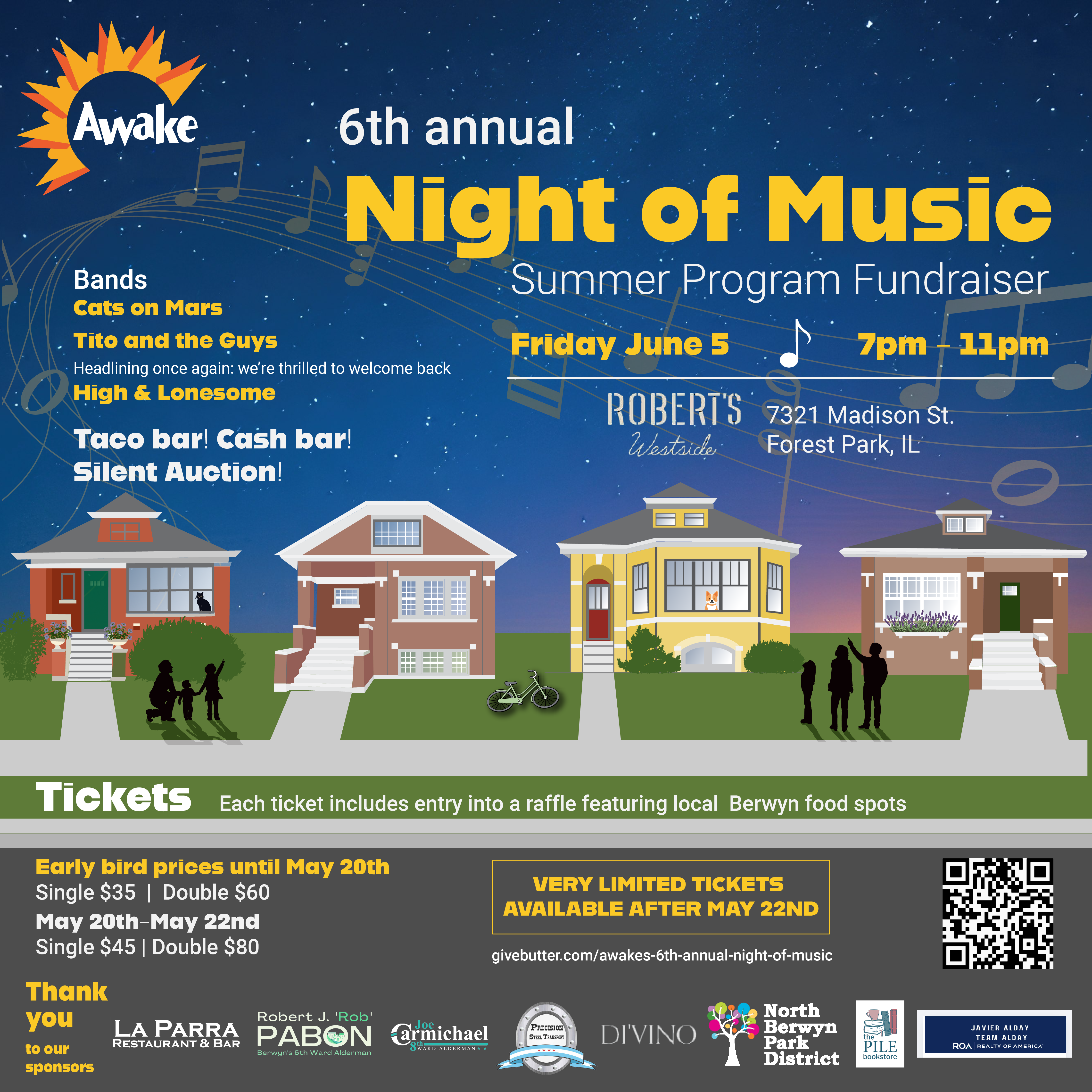 Campaign cover image for Awake's 6th Annual Night of Music
