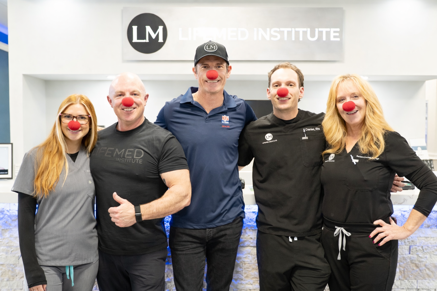 Campaign cover image for Red Nose Day with LifeMed Institute & NFL Alumni Baltimore Chapter, Benefiting Stanley Snacks!