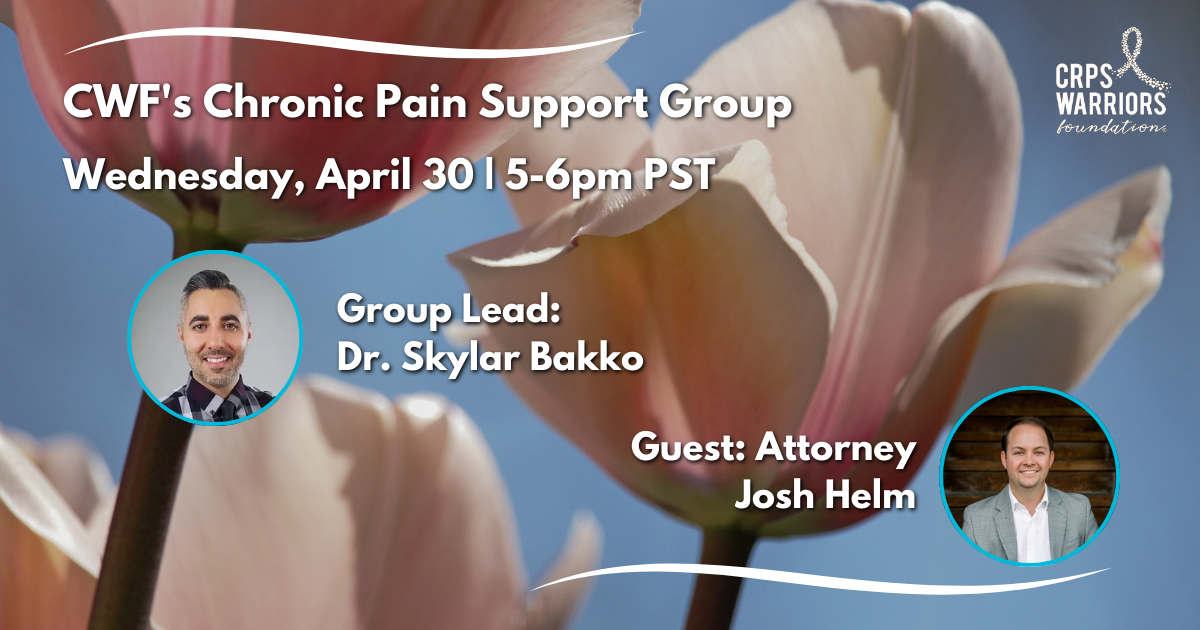 Campaign cover image for (2025) 04/30 CWF Chronic Pain Support Group