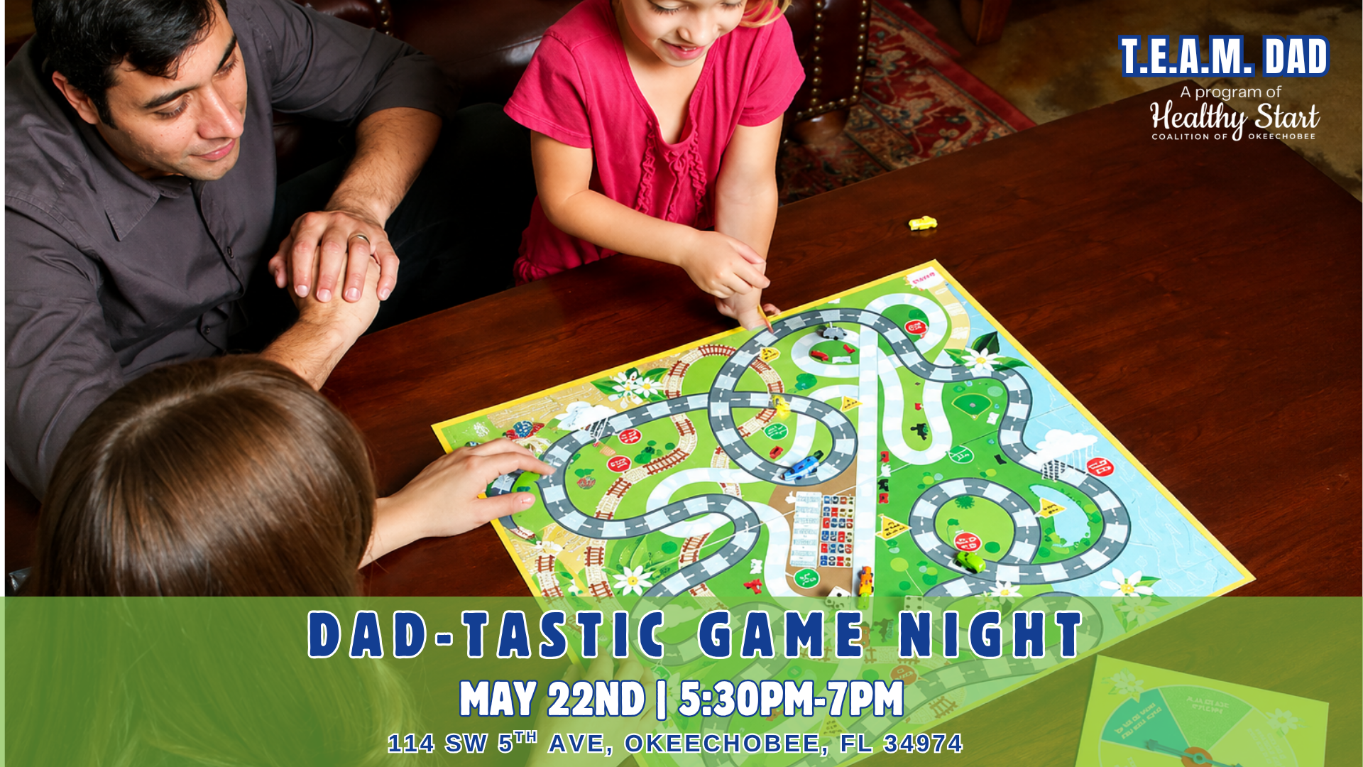 Campaign cover image for Fatherhood Workshop:  Dad-tastic Game Night
