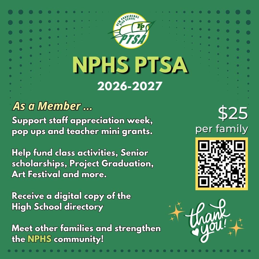 Campaign cover image for 2026-27 PTSA Family/Teacher Membership