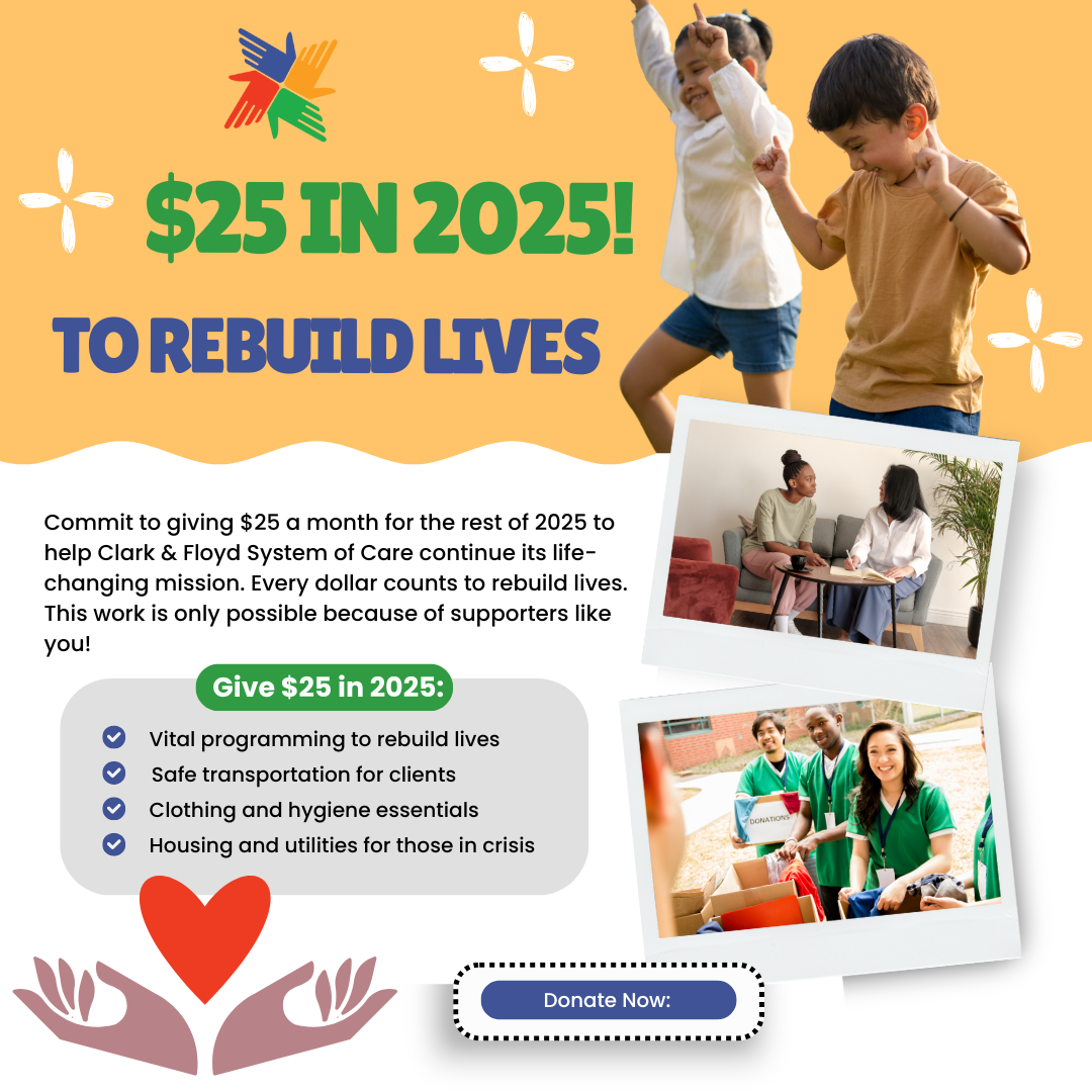Campaign cover image for Give $25 in 2025 to Rebuild Lives - Every Dollar Counts