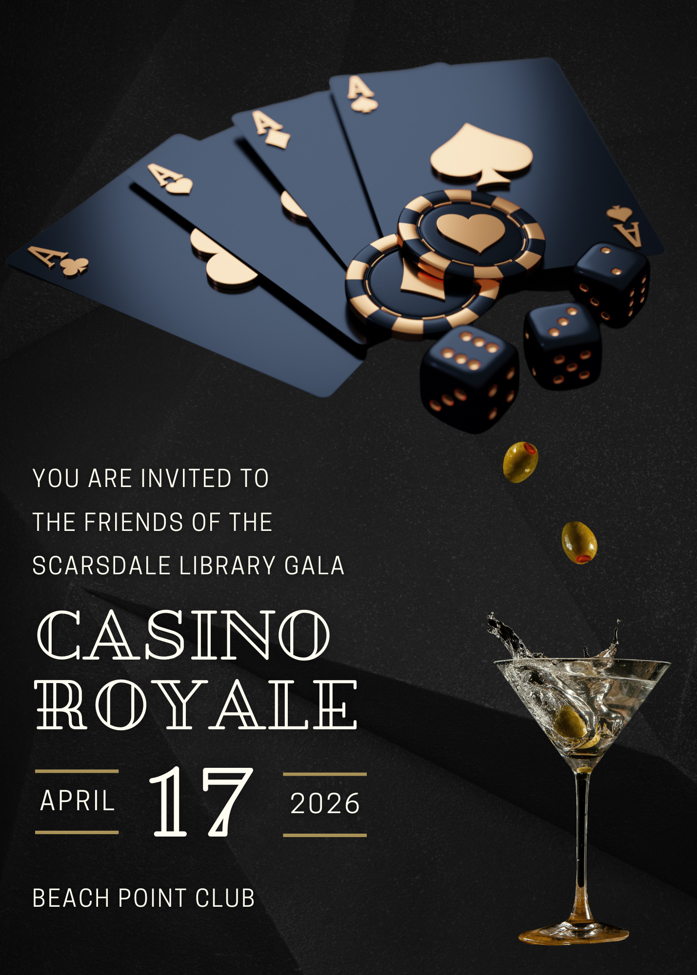 Campaign cover image for Friends of the Scarsdale Library 2026 Gala