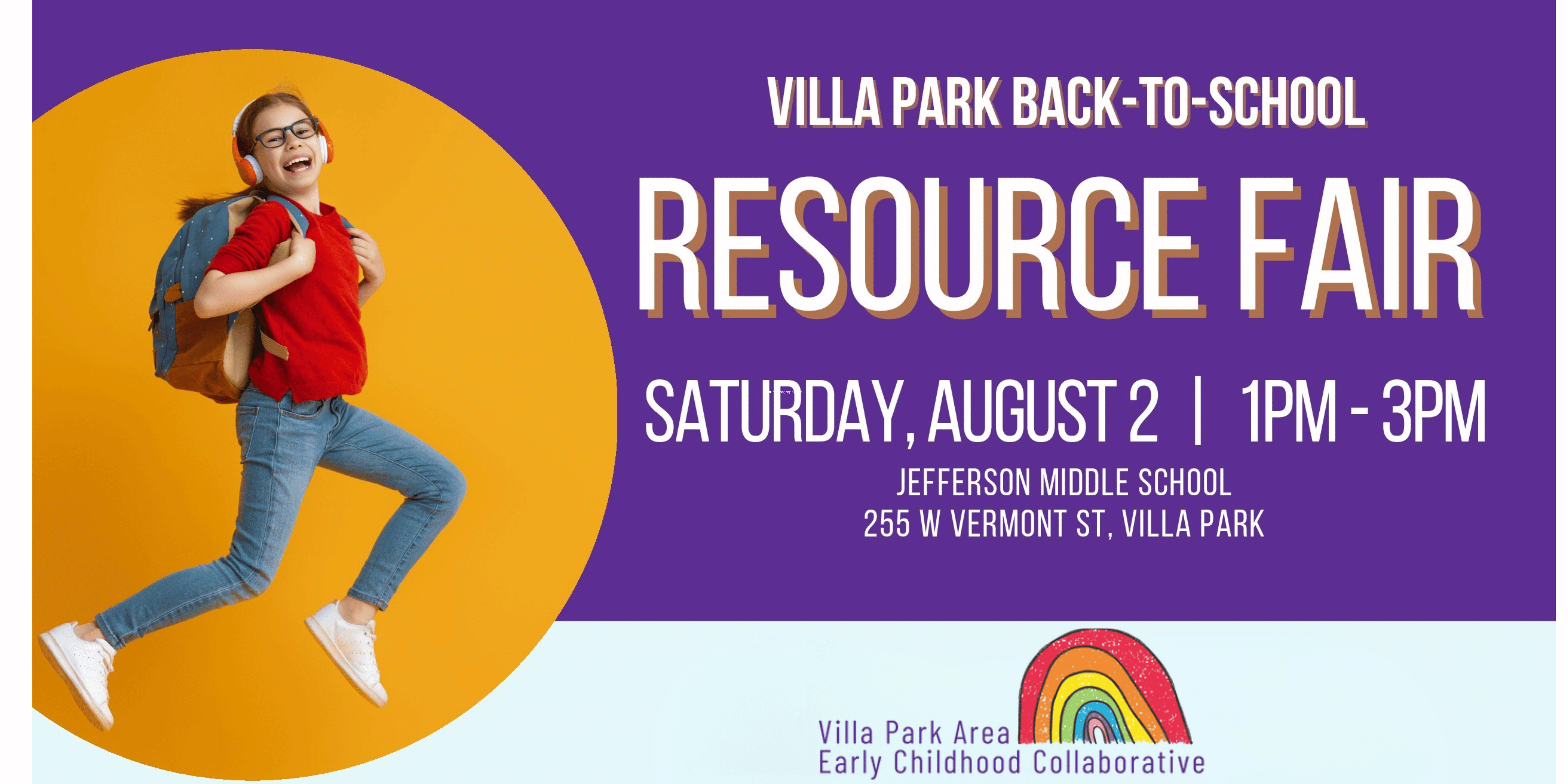 Campaign cover image for Back to School Resource Fair!  Let's Pack It Forward!