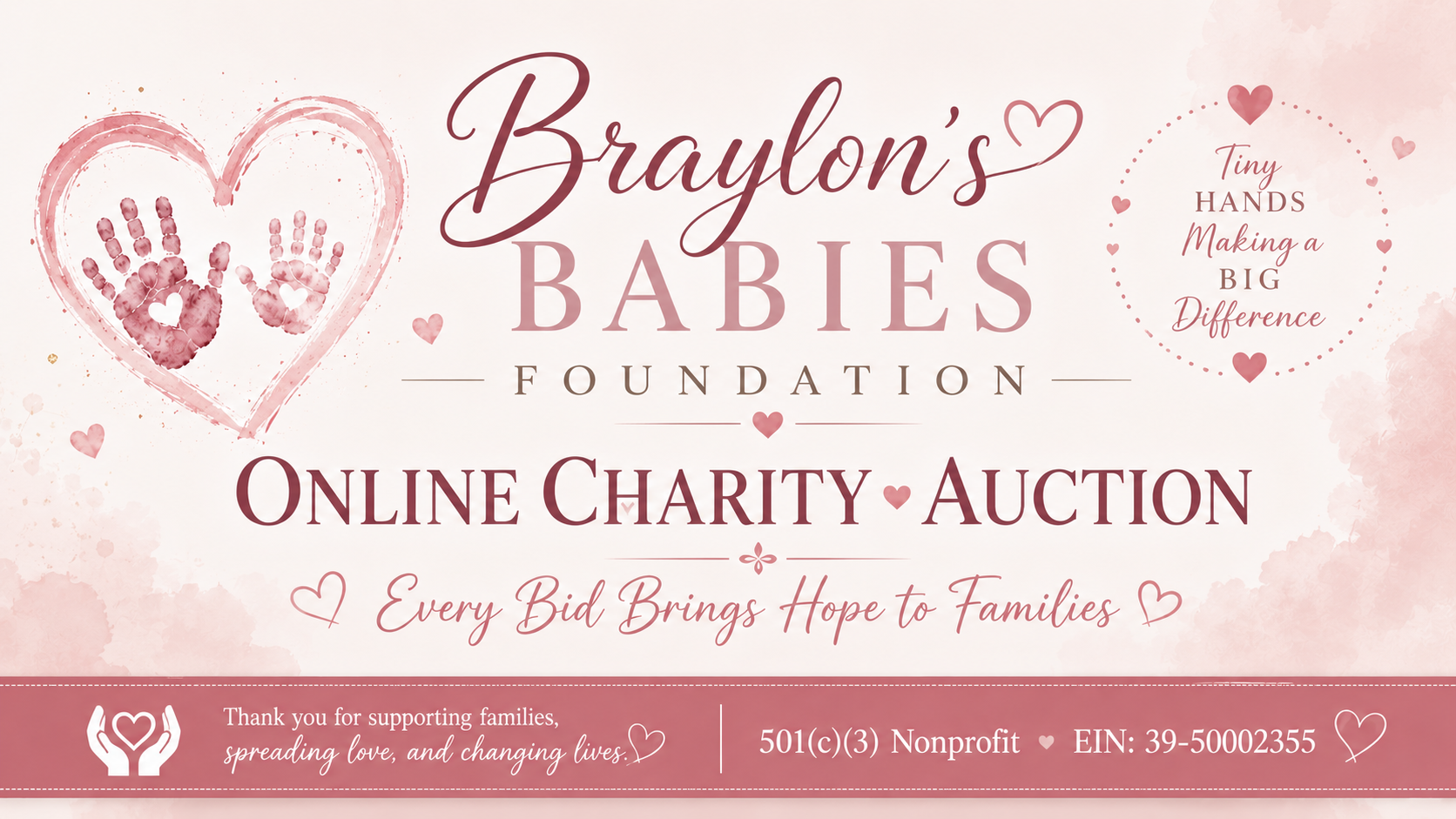 Campaign cover image for 2026 Braylon's Babies Online Auction