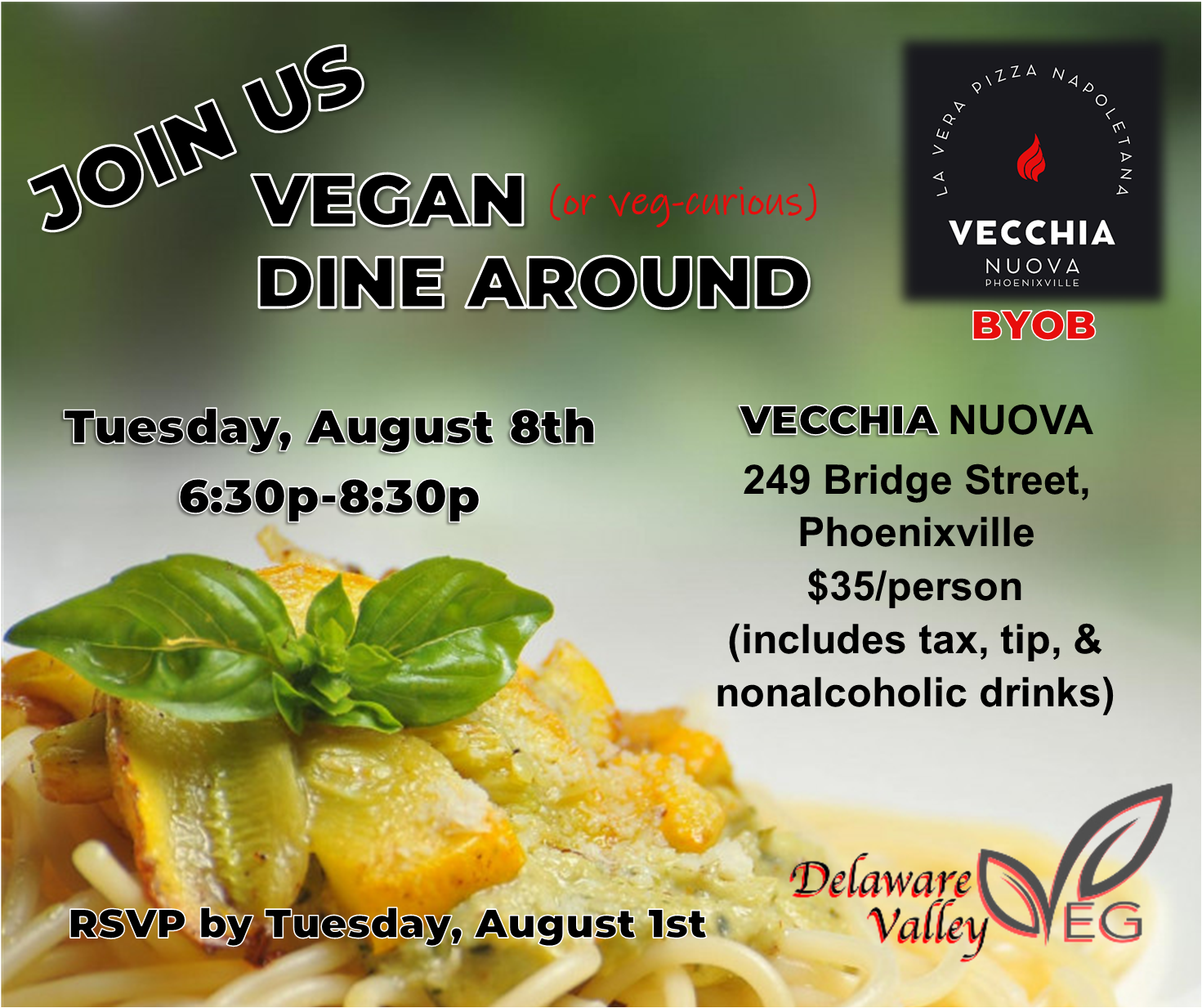 Campaign cover image for August Dine Around at Vecchia Nuova