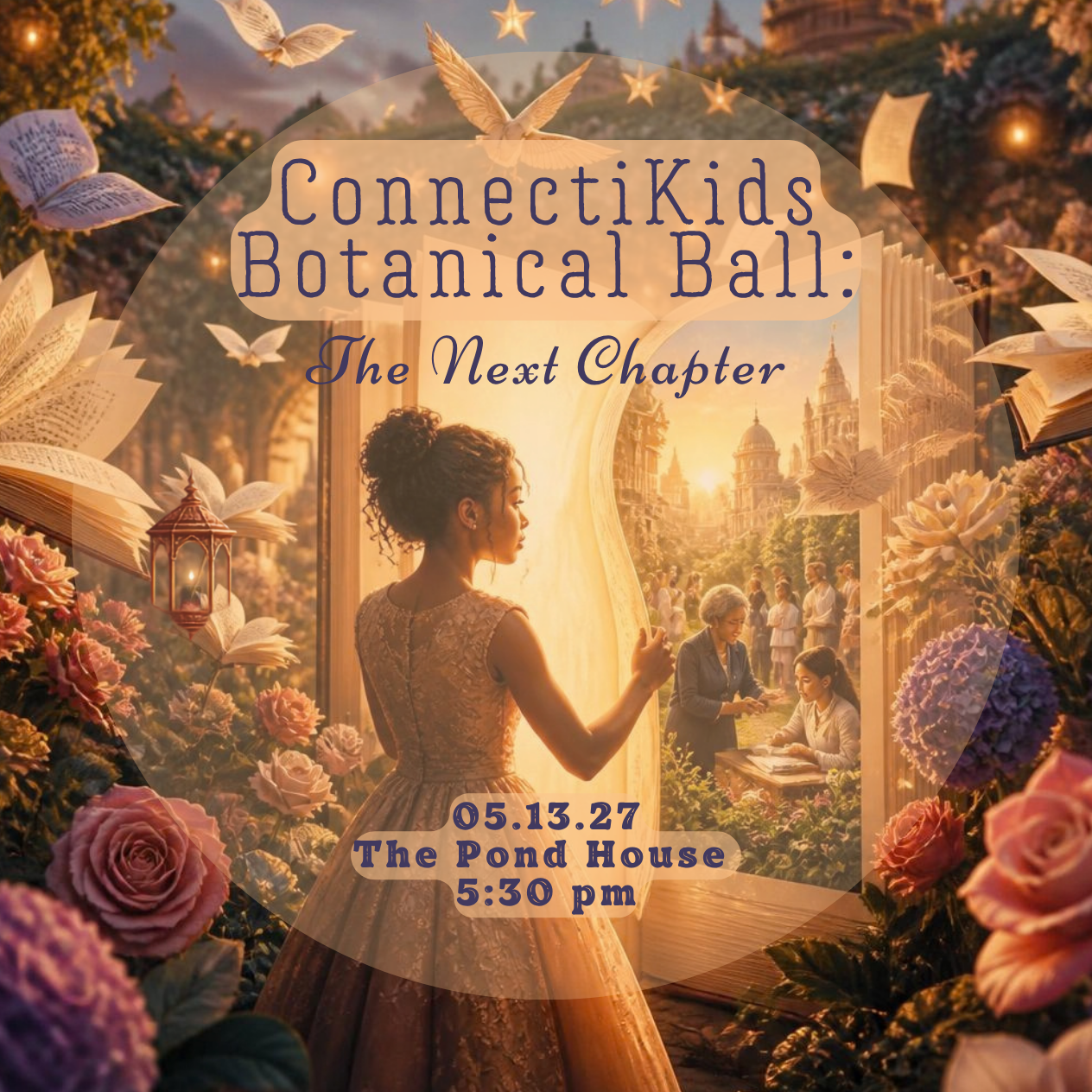 Campaign cover image for ConnectiKids Botanical Ball 2027