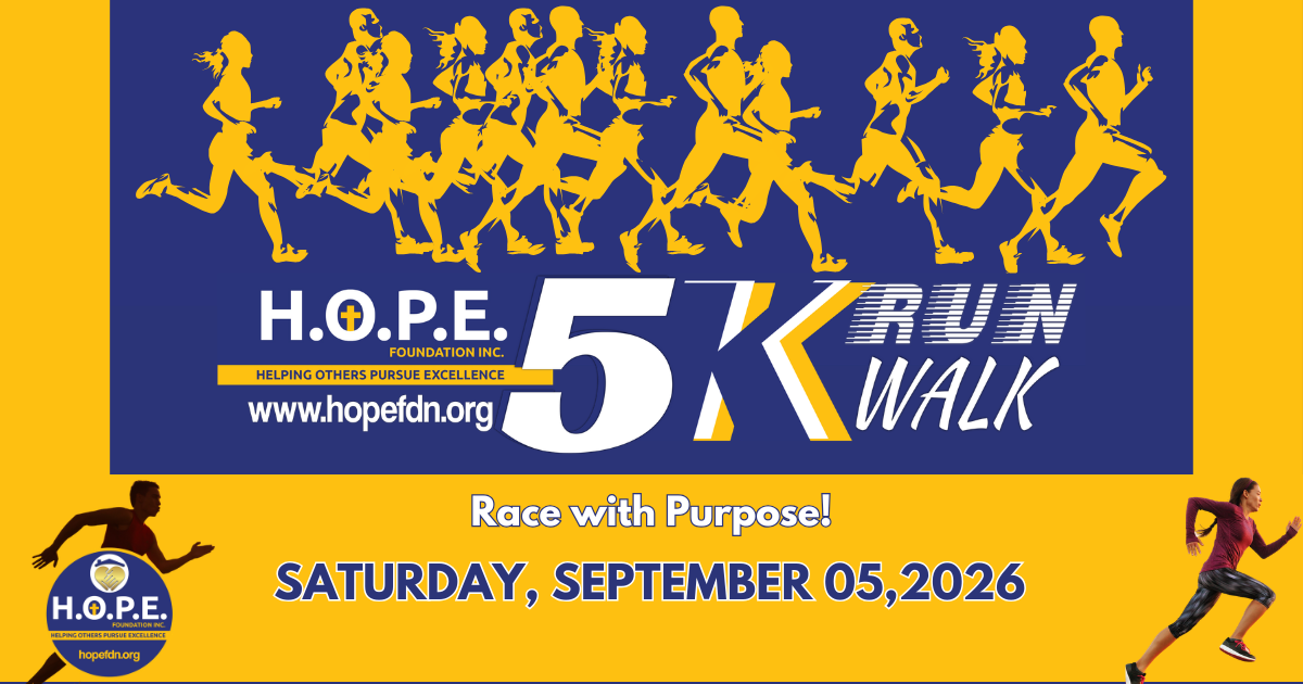 Campaign cover image for 2026 H.O.P.E. 5K Run/Walk
