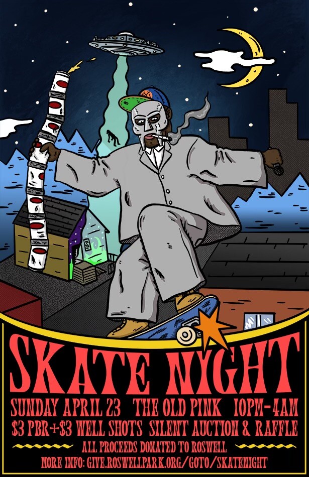 Campaign cover image for SKATE NIGHT | 4.23.23