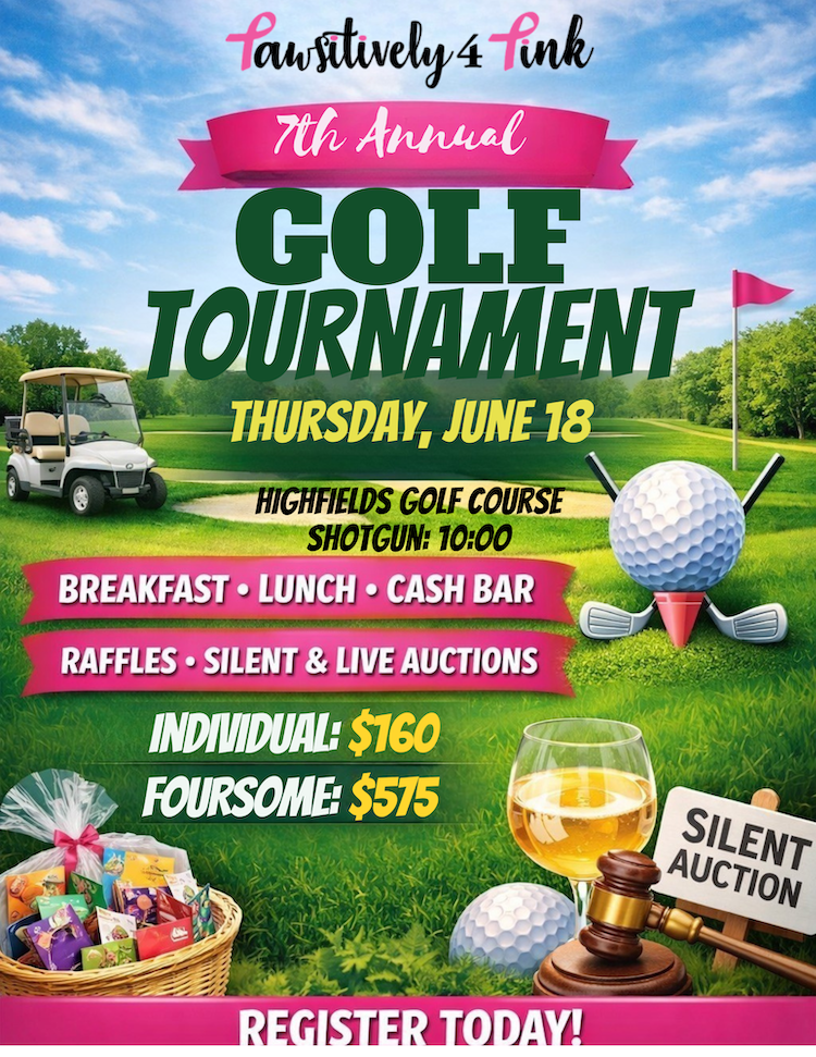 Campaign cover image for PAWSITIVELY 4 PINK'S 7th ANNUAL GOLF TOURNAMENT