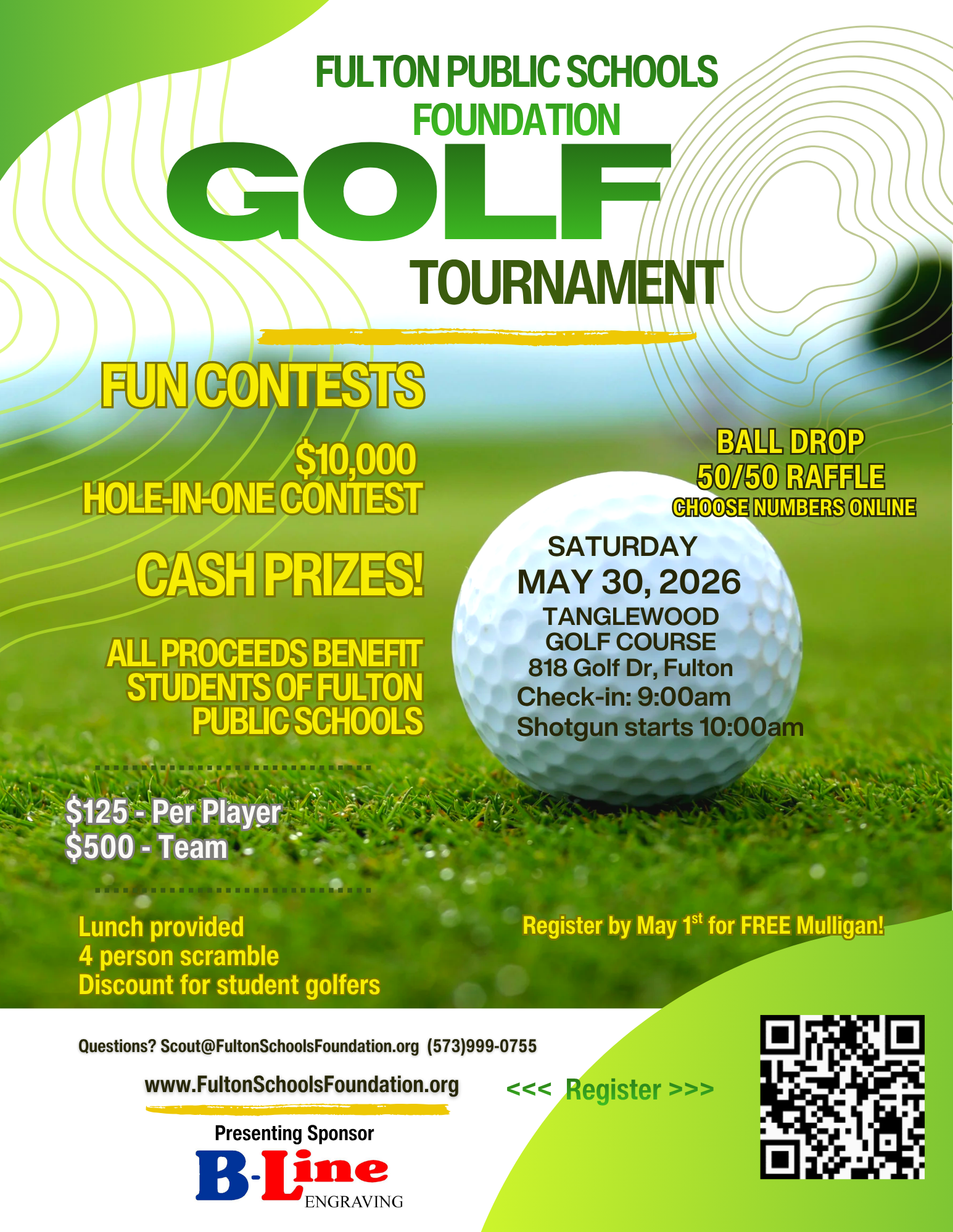 Campaign cover image for Fulton Public Schools Foundation Golf Tournament 2026