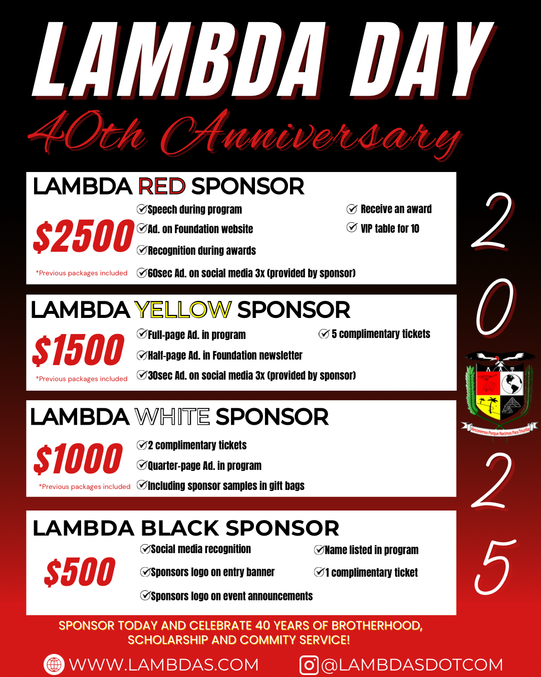 Campaign cover image for Lambda Day Sponsorships