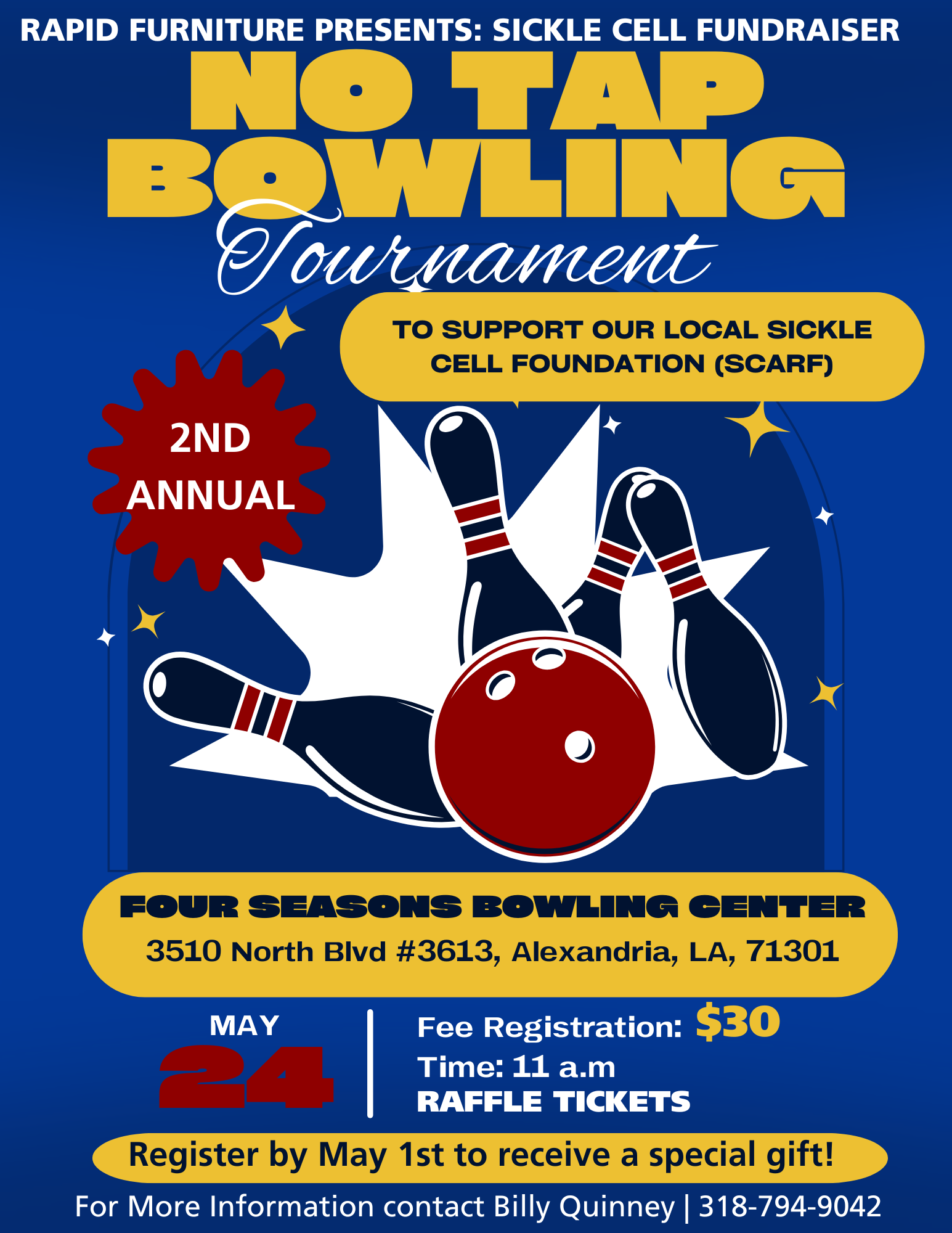 Campaign cover image for NO-TAP BOWLING TOURNAMENT 2025