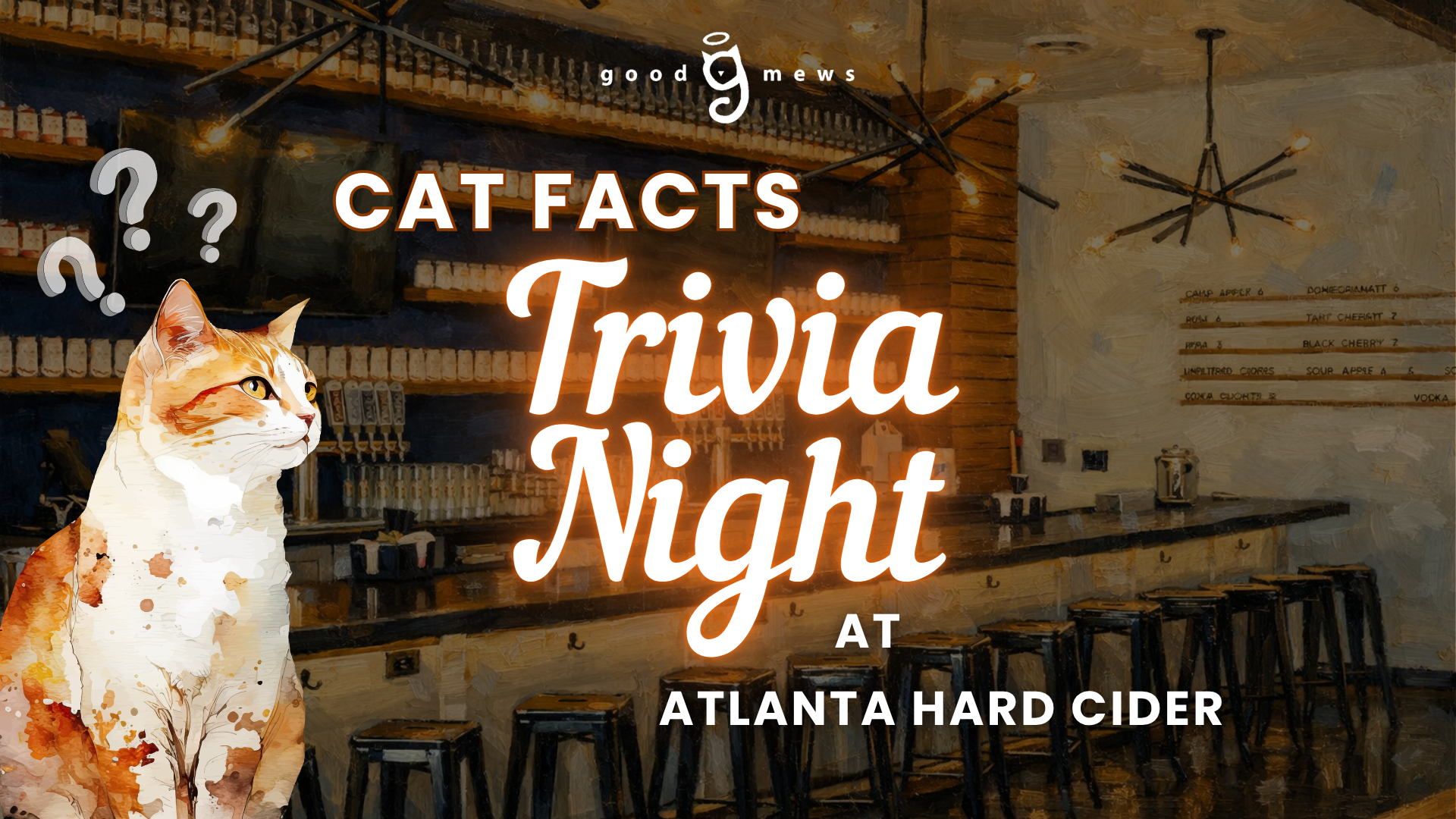 Campaign cover image for Cat Facts Trivia Night with Good Mews