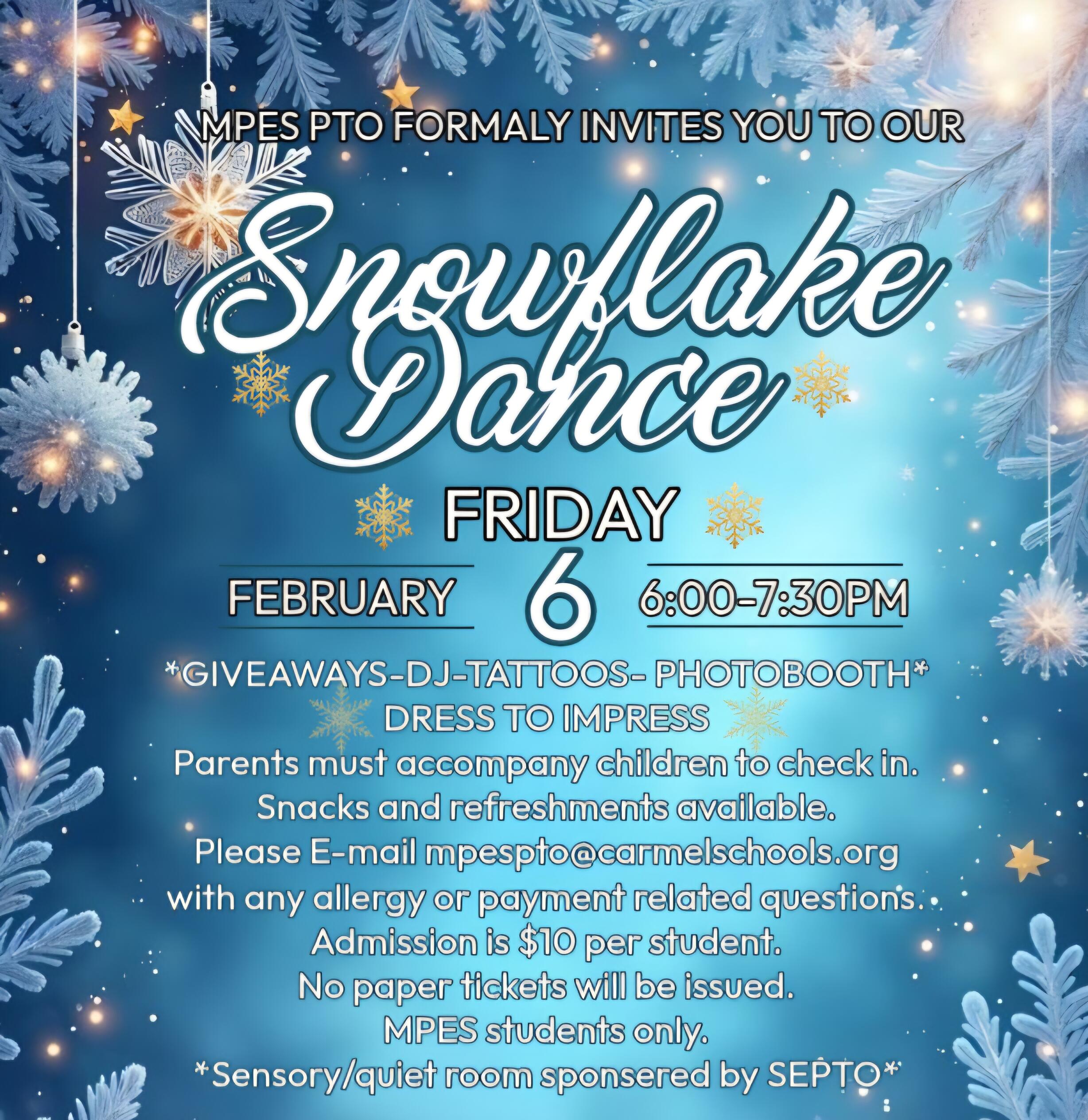 Campaign cover image for MPES Snowflake Dance