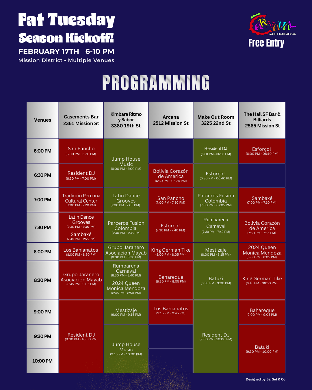 Campaign cover image for 2026 Fat Tuesday Season Kickoff Celebration - Free!